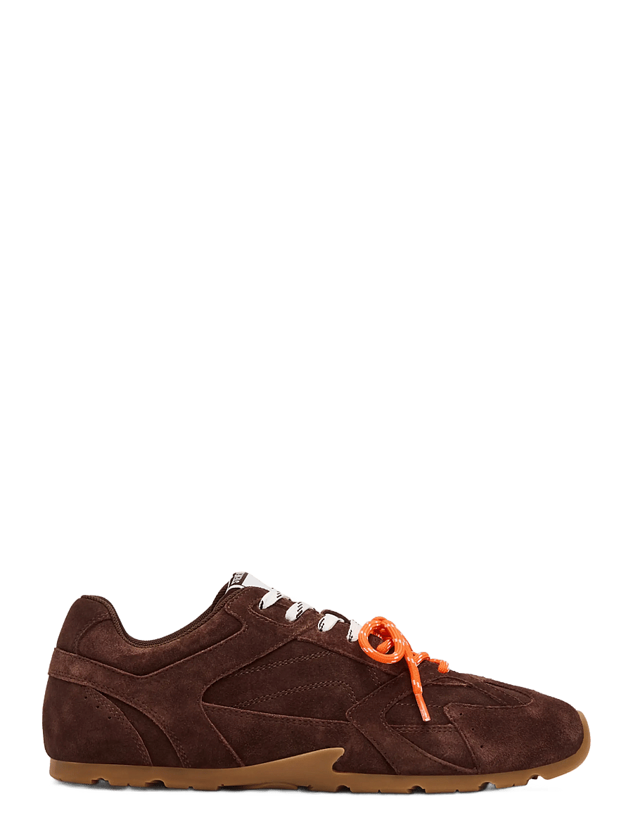 Steve Madden - Midas-O - lave sneakers - chocolate brown suede - 0