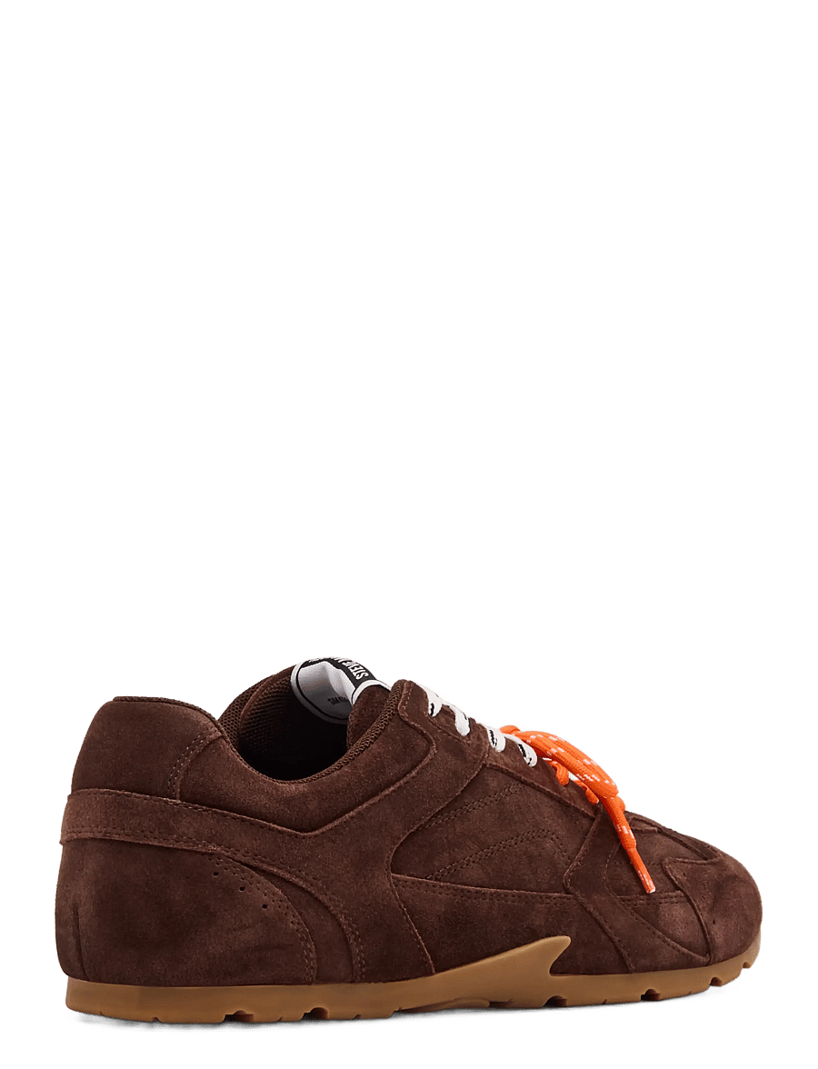 Steve Madden - Midas-O - lave sneakers - chocolate brown suede - 2