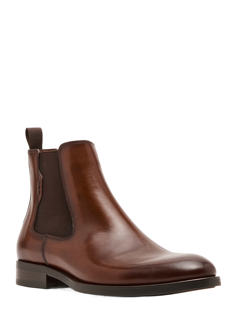 Steve Madden - Brompton - chelsea boots - tan leather - 1