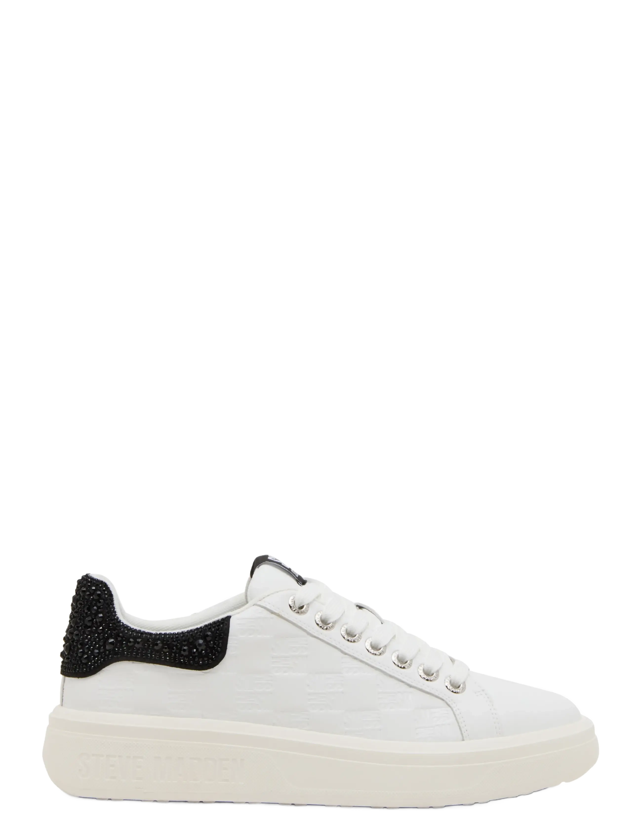 Steve Madden Rextyn - Sko - WHITE/BLACK / white