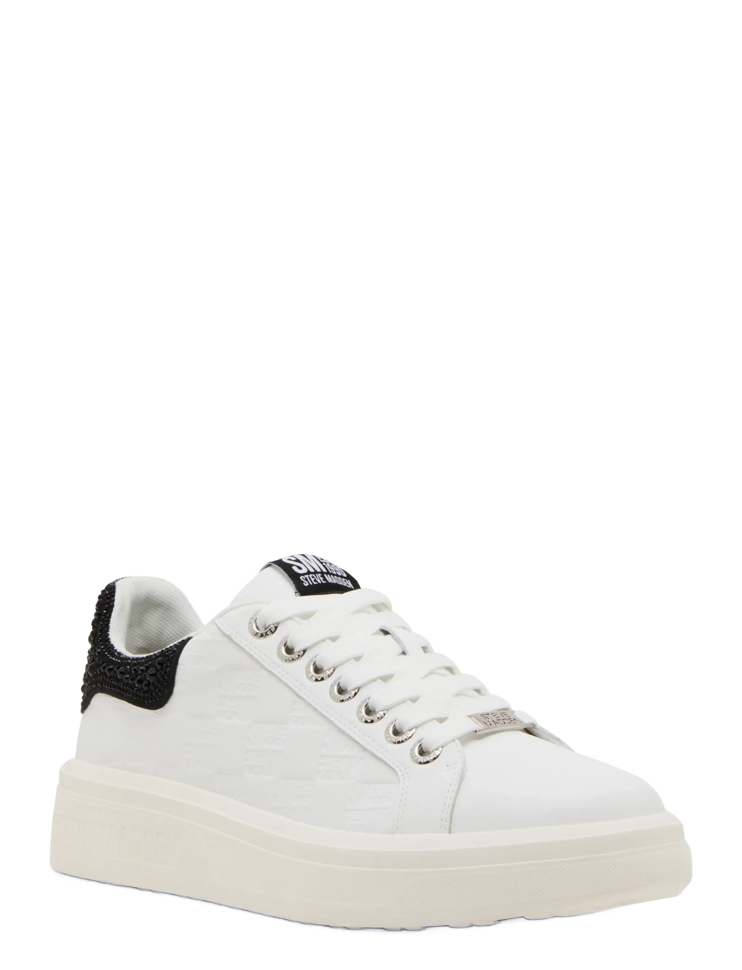 Steve Madden - Rextyn - lave sneakers - white/black - 1