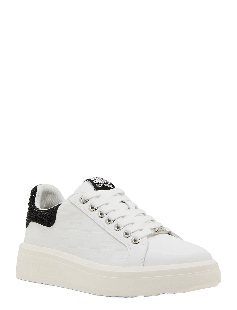 Steve Madden - Rextyn - lave sneakers - white/black - 1