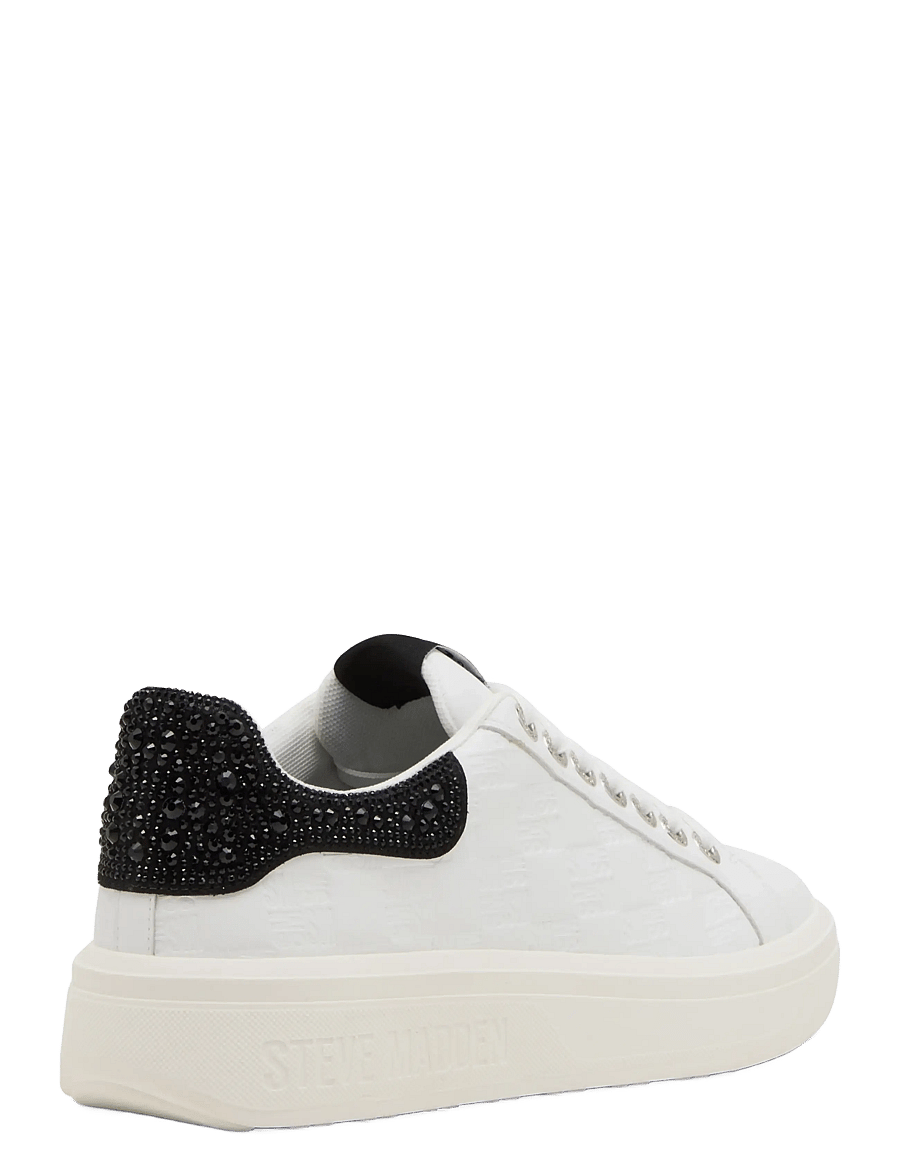 Steve Madden - Rextyn - lave sneakers - white/black - 2