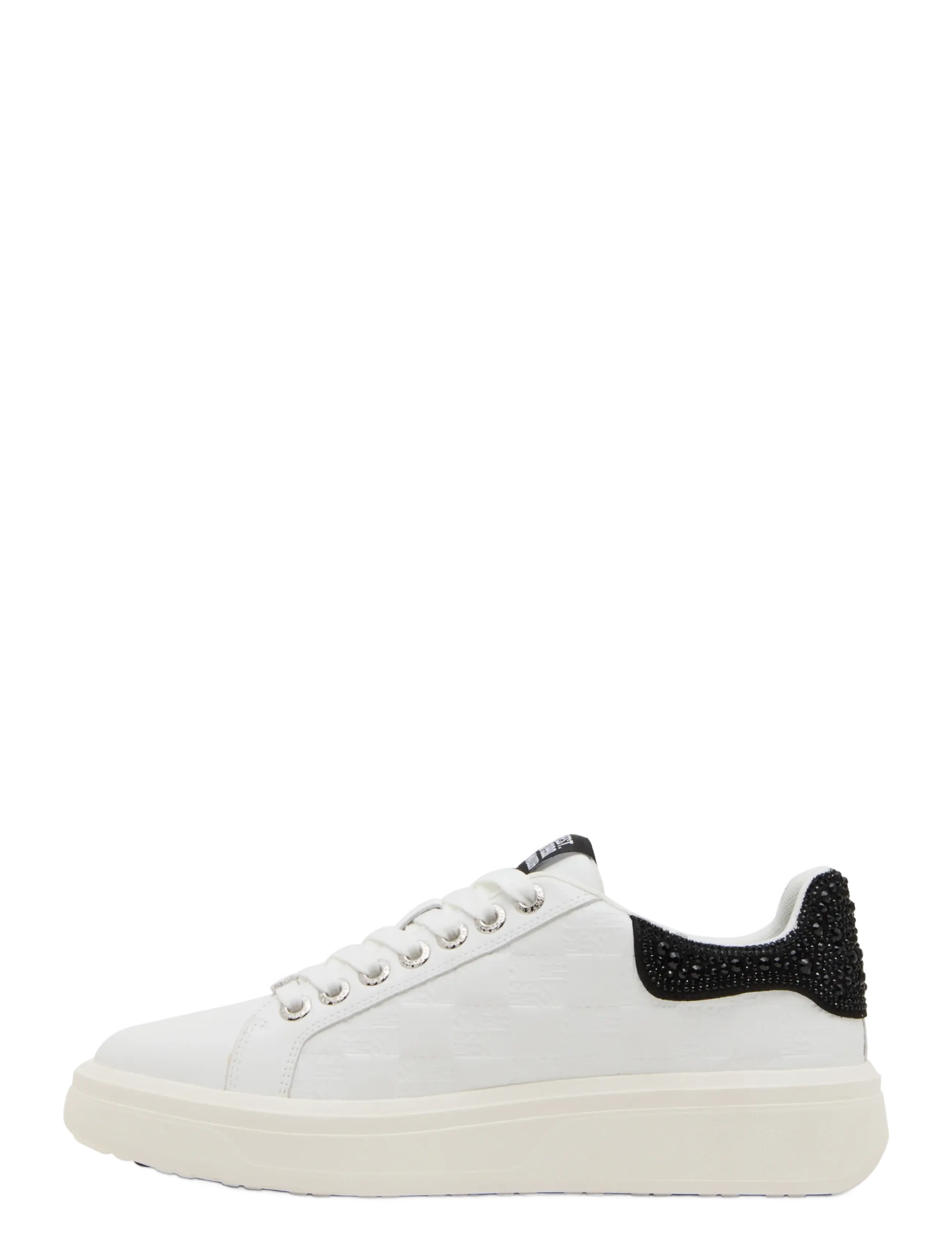 Steve Madden - Rextyn - lave sneakers - white/black - 3