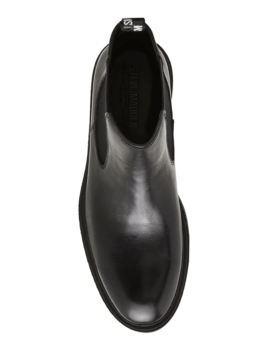 Steve Madden - Bronn - chelsea boots - black leather - 5