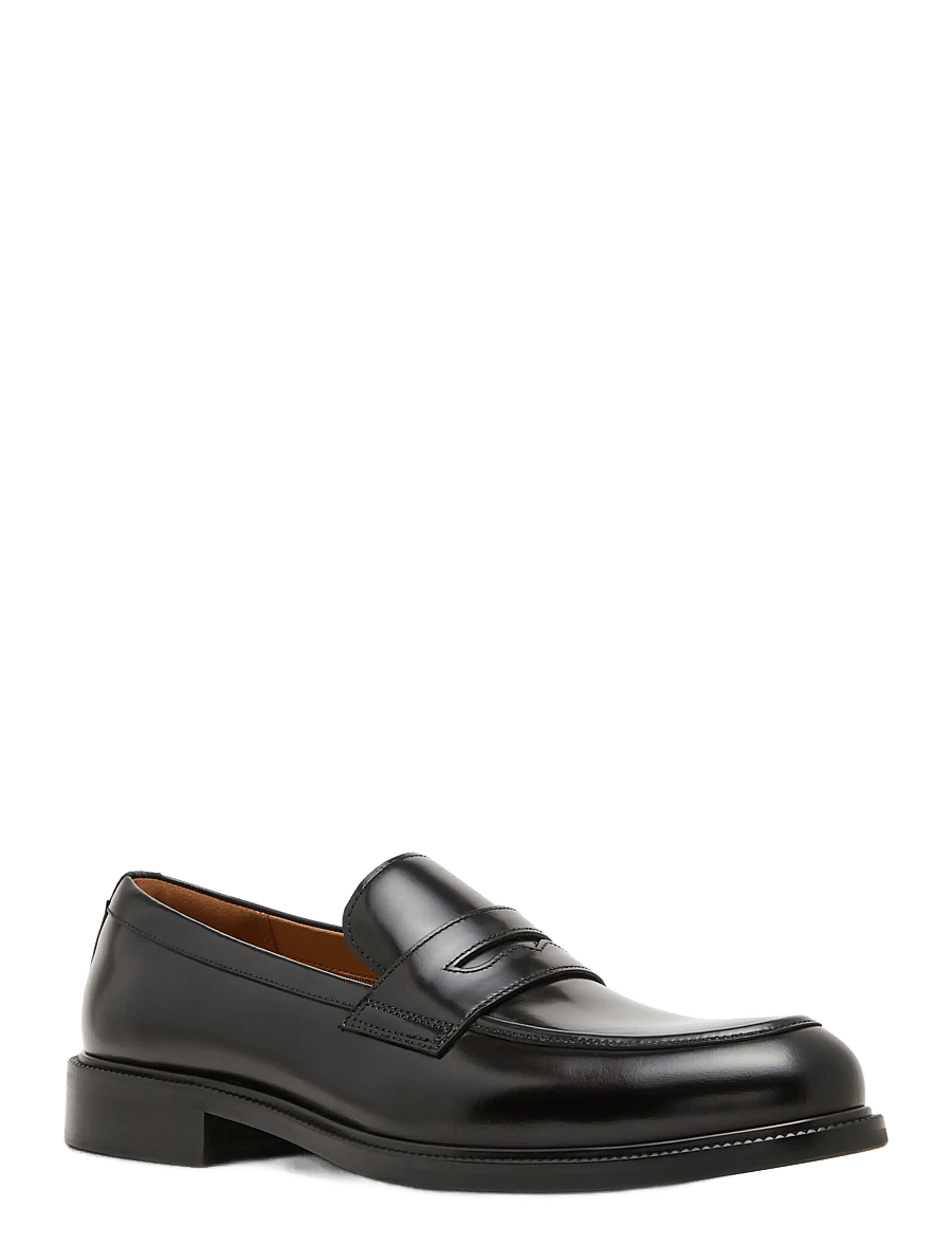 Steve Madden - Auburn - loafer - black leather - 1