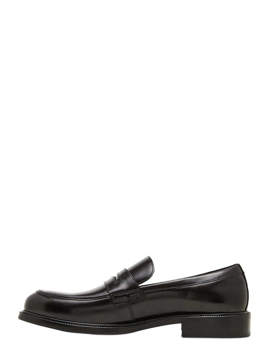 Steve Madden - Auburn - loafer - black leather - 3
