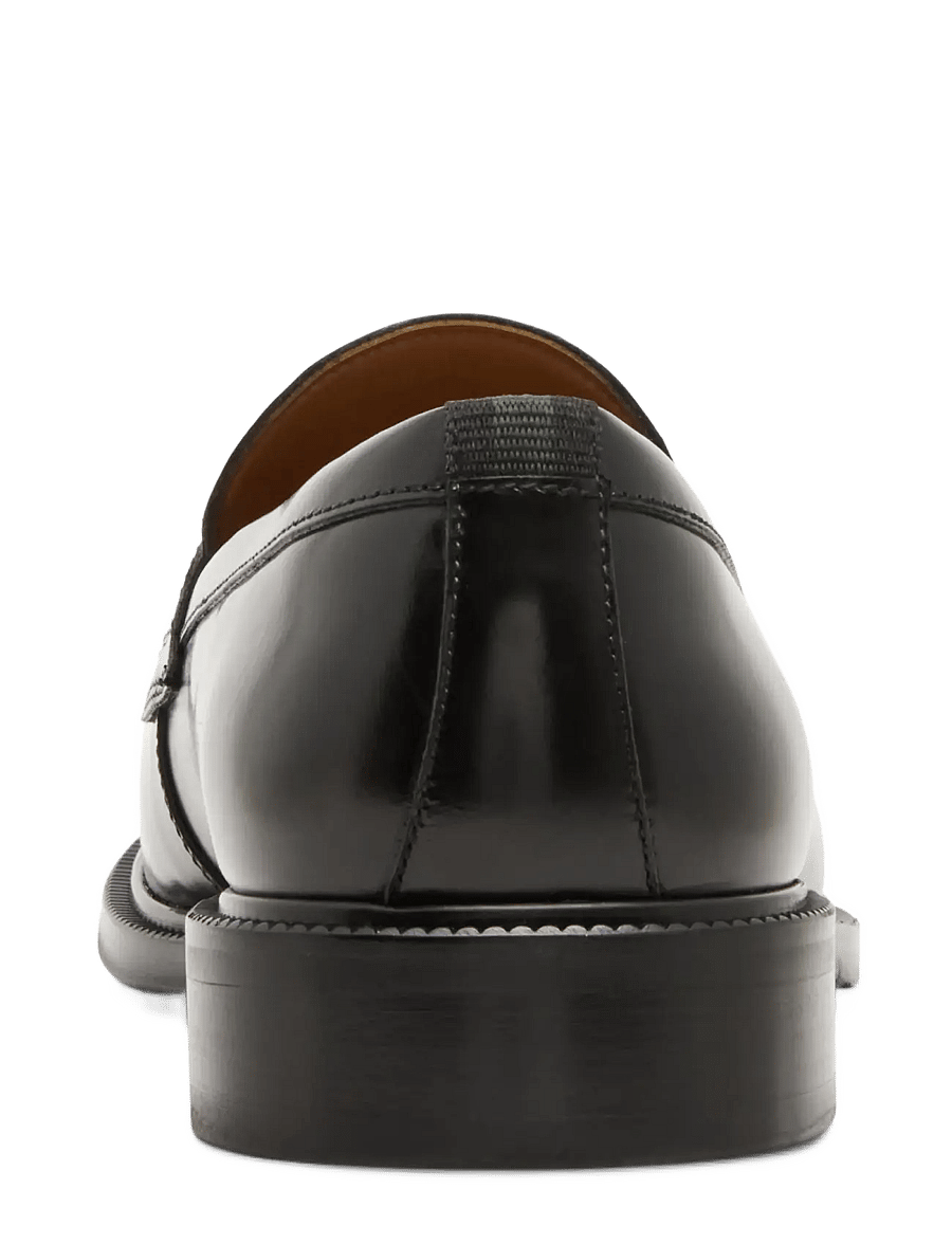 Steve Madden - Auburn - loafer - black leather - 5