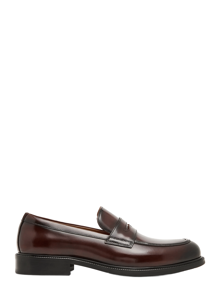 Steve Madden - Auburn - loafers - brown leather - 0