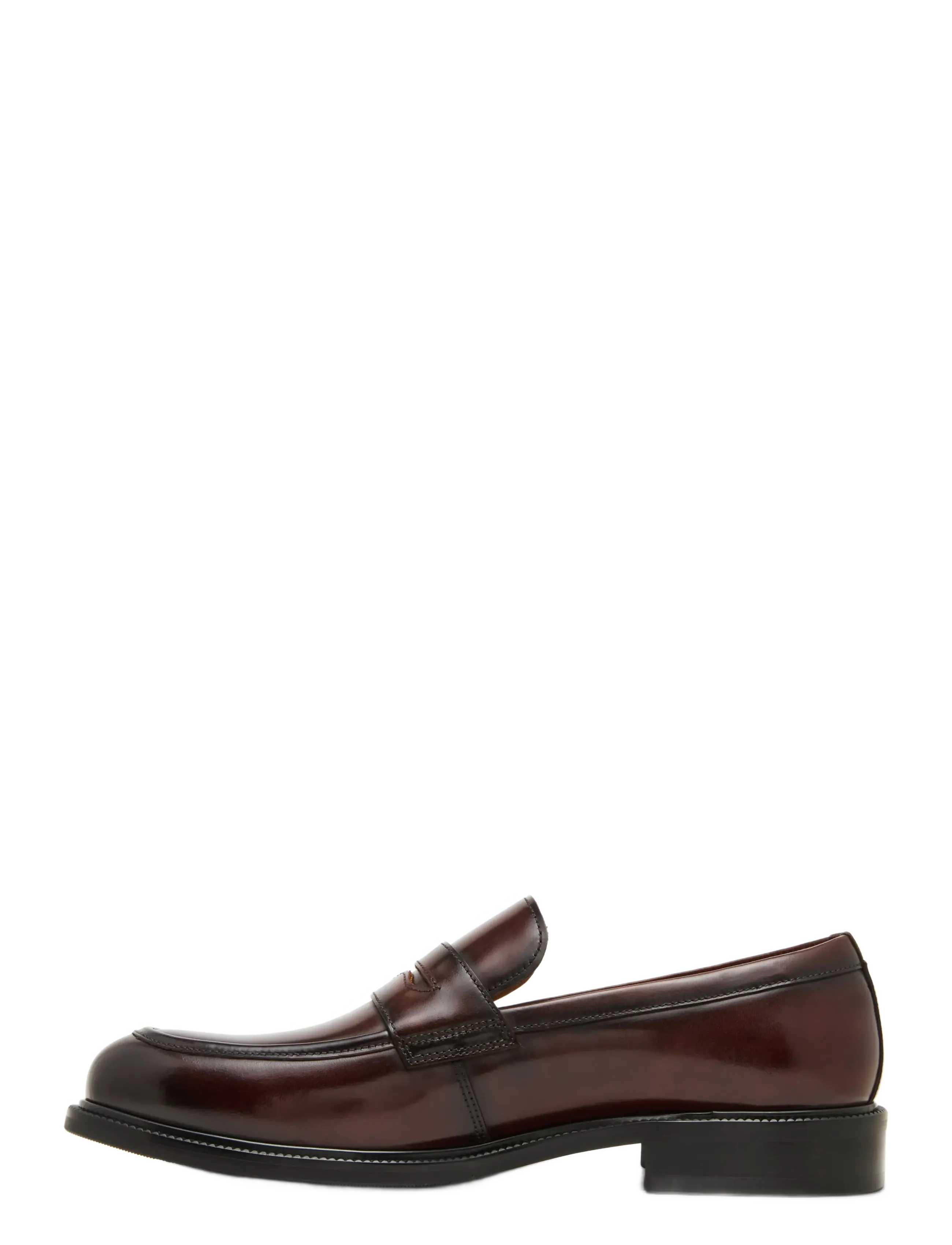 Steve Madden - Auburn - loafers - brown leather - 3
