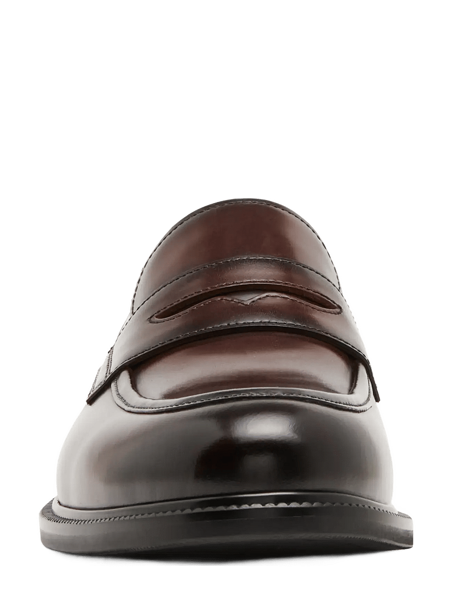 Steve Madden - Auburn - loafers - brown leather - 4
