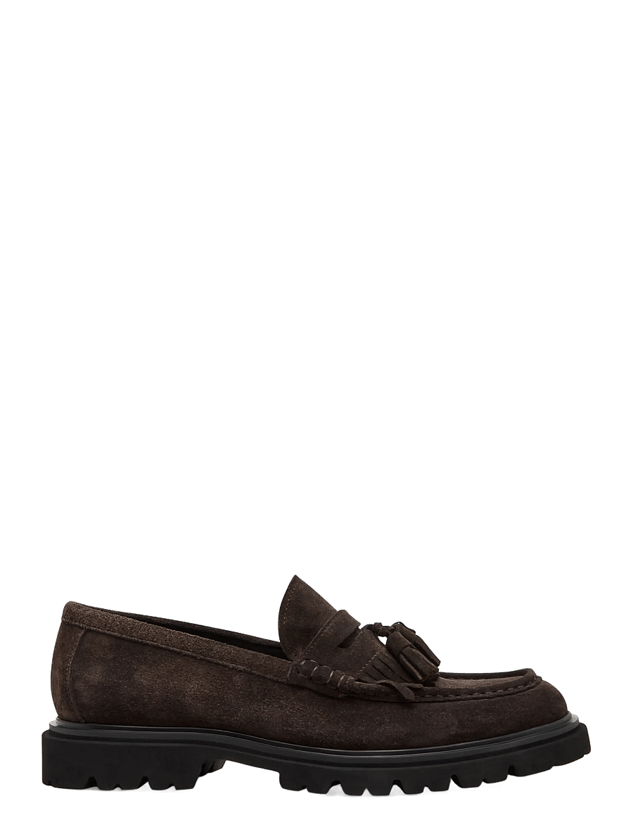 Steve Madden - Horst-O - loafers - brown suede - 0