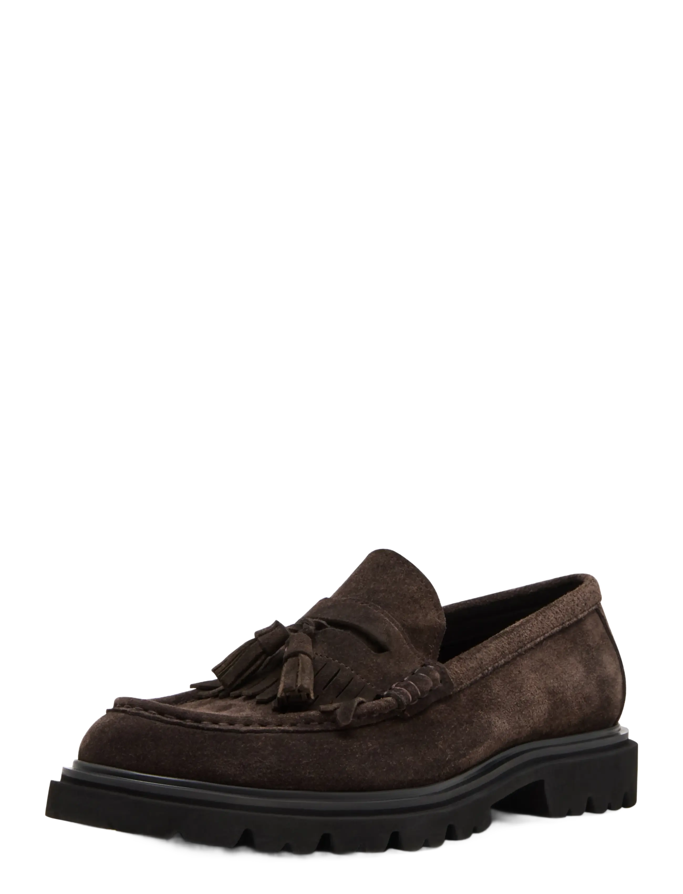 Steve Madden - Horst-O - loafers - brown suede - 1