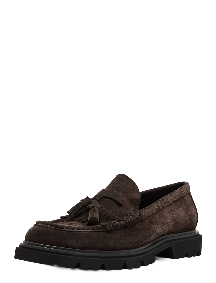 Steve Madden - Horst-O - loafers - brown suede - 1