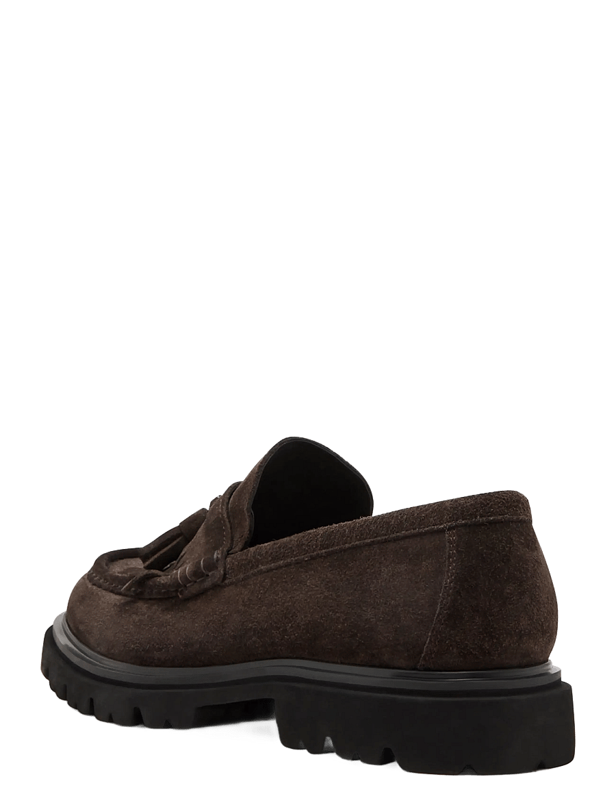 Steve Madden - Horst-O - loafers - brown suede - 2