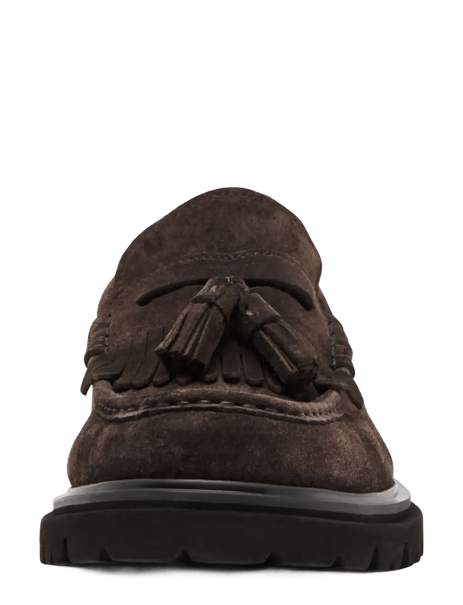 Steve Madden - Horst-O - loafers - brown suede - 3