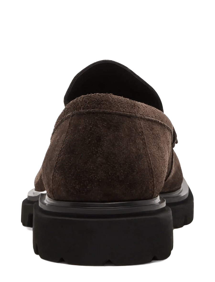 Steve Madden - Horst-O - loafers - brown suede - 4