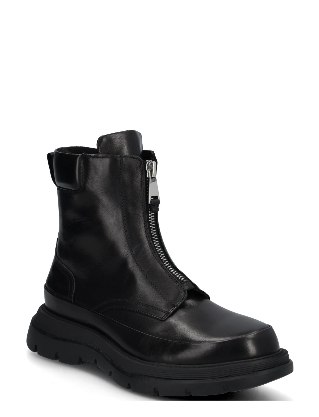 Steve Madden Ranger - Boots - BLACK LEATHER / black