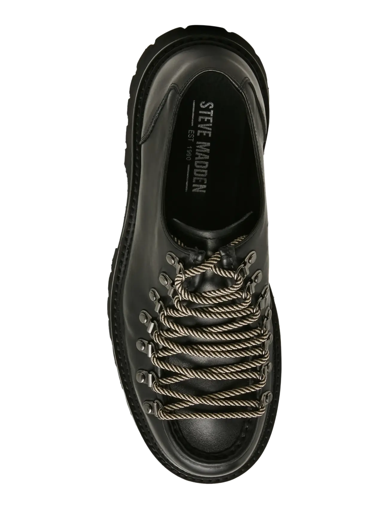 Steve Madden - Campello - sneaker - black leather - 4