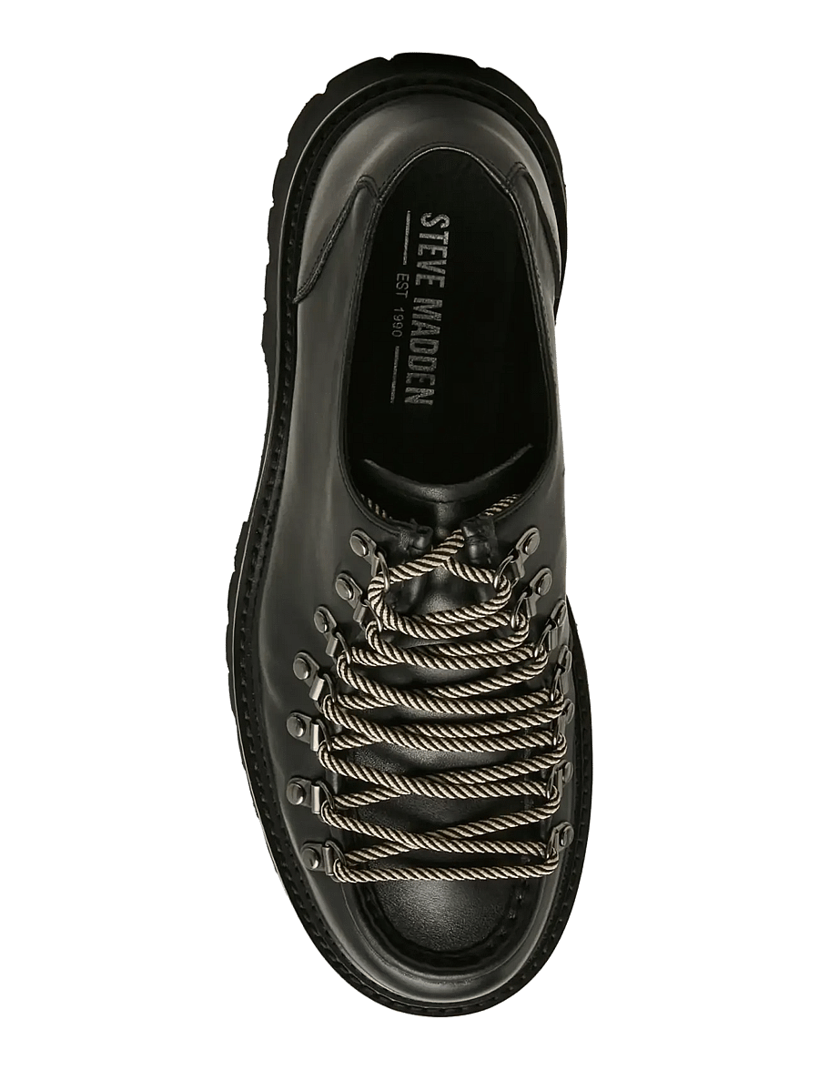 Steve Madden - Campello - sneaker - black leather - 4