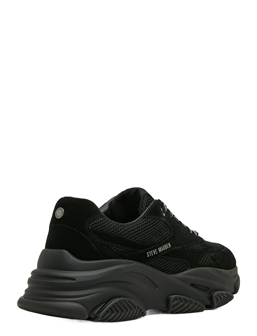 Steve Madden - Province - sneaker - black suede - 2