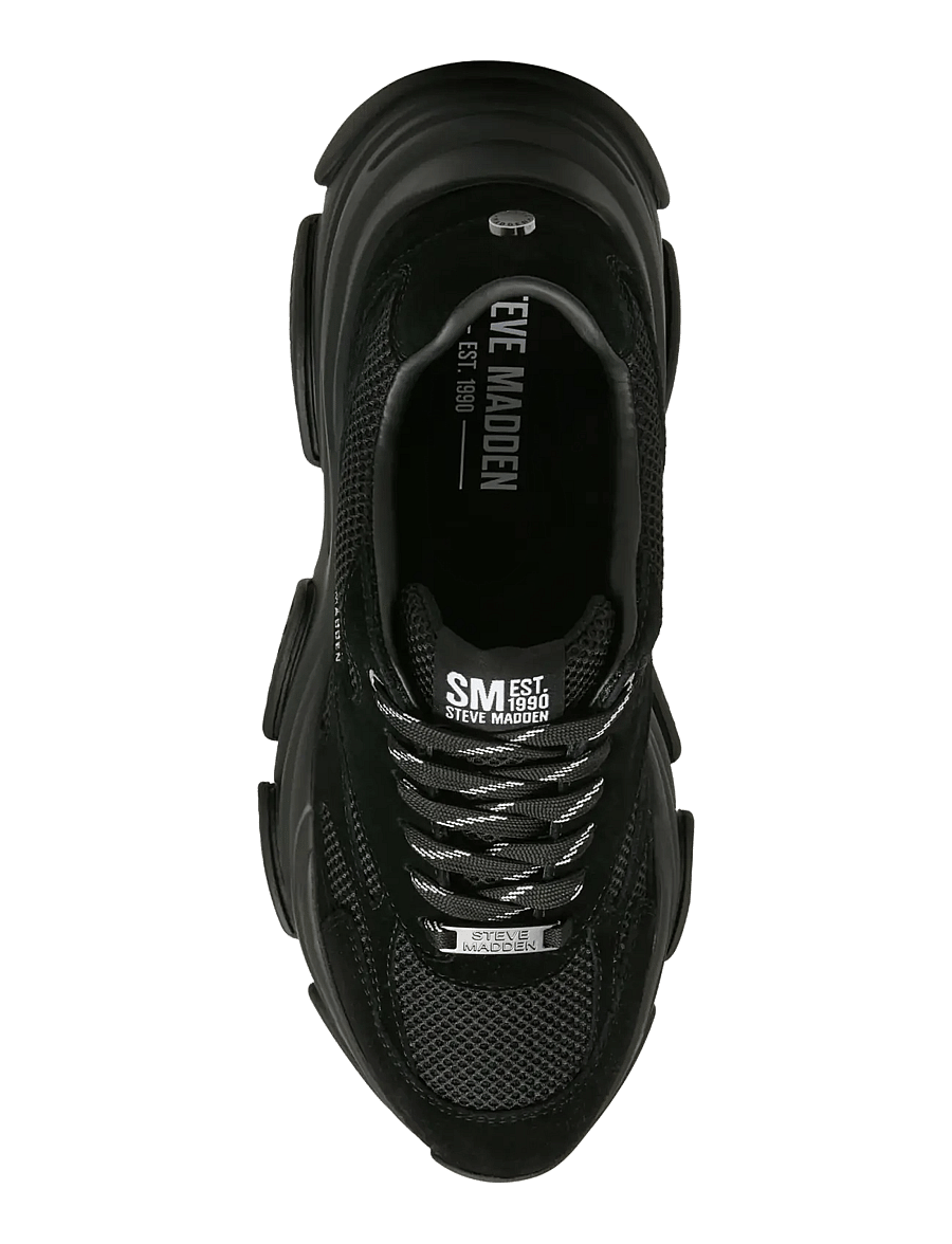 Steve Madden - Province - sneaker - black suede - 5