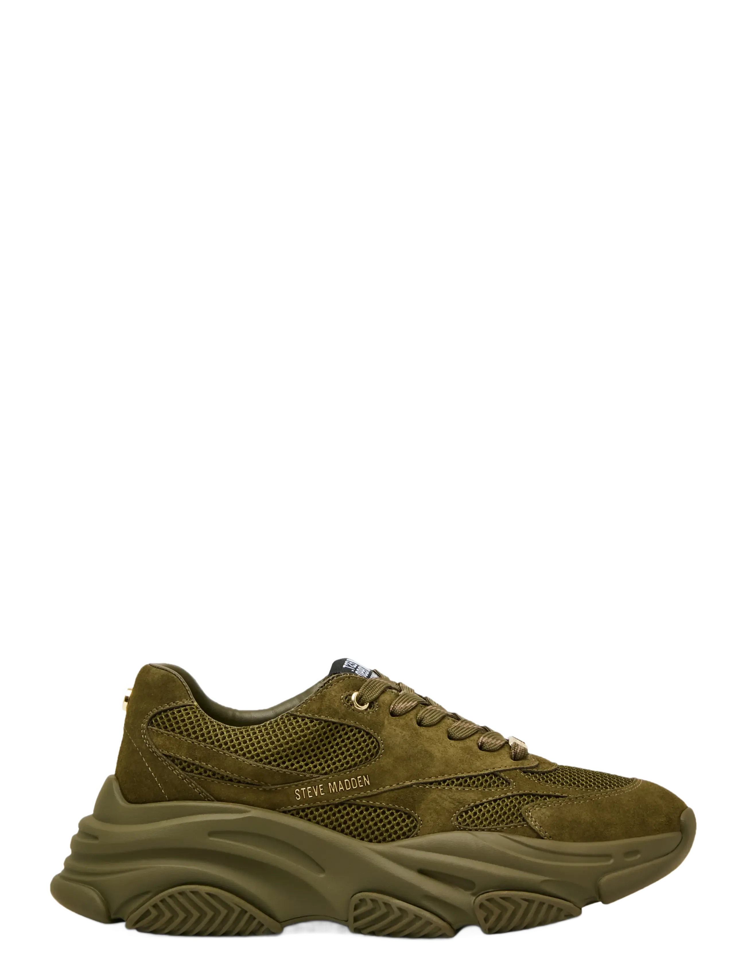 OLIVE SUEDE