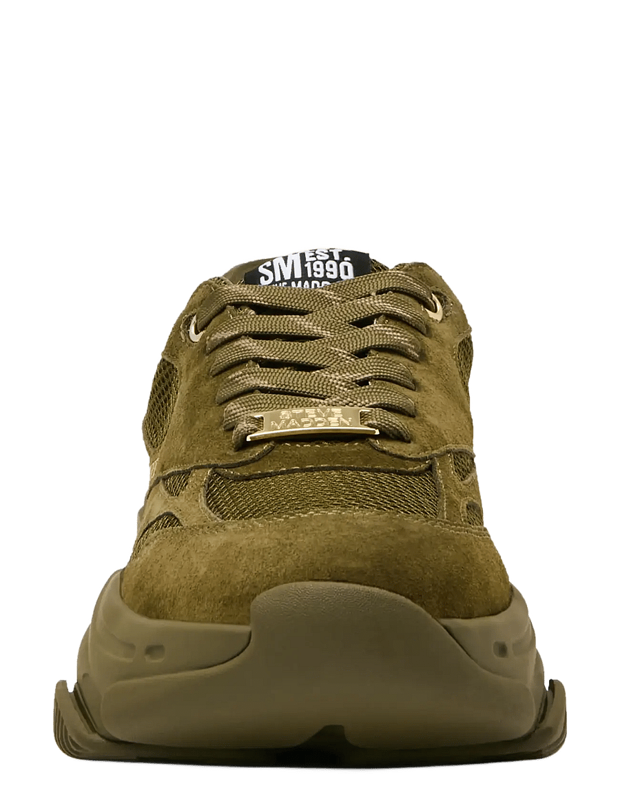 Steve Madden - Province - sneaker - olive suede - 3