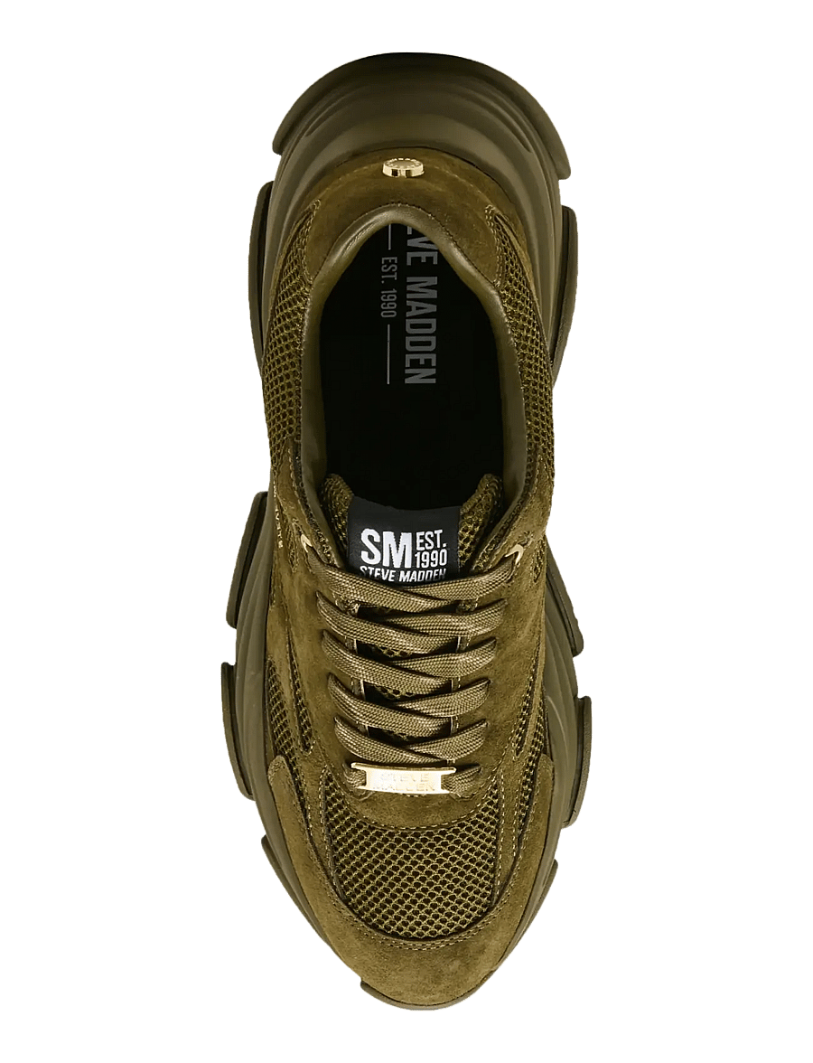 Steve Madden - Province - sneaker - olive suede - 5