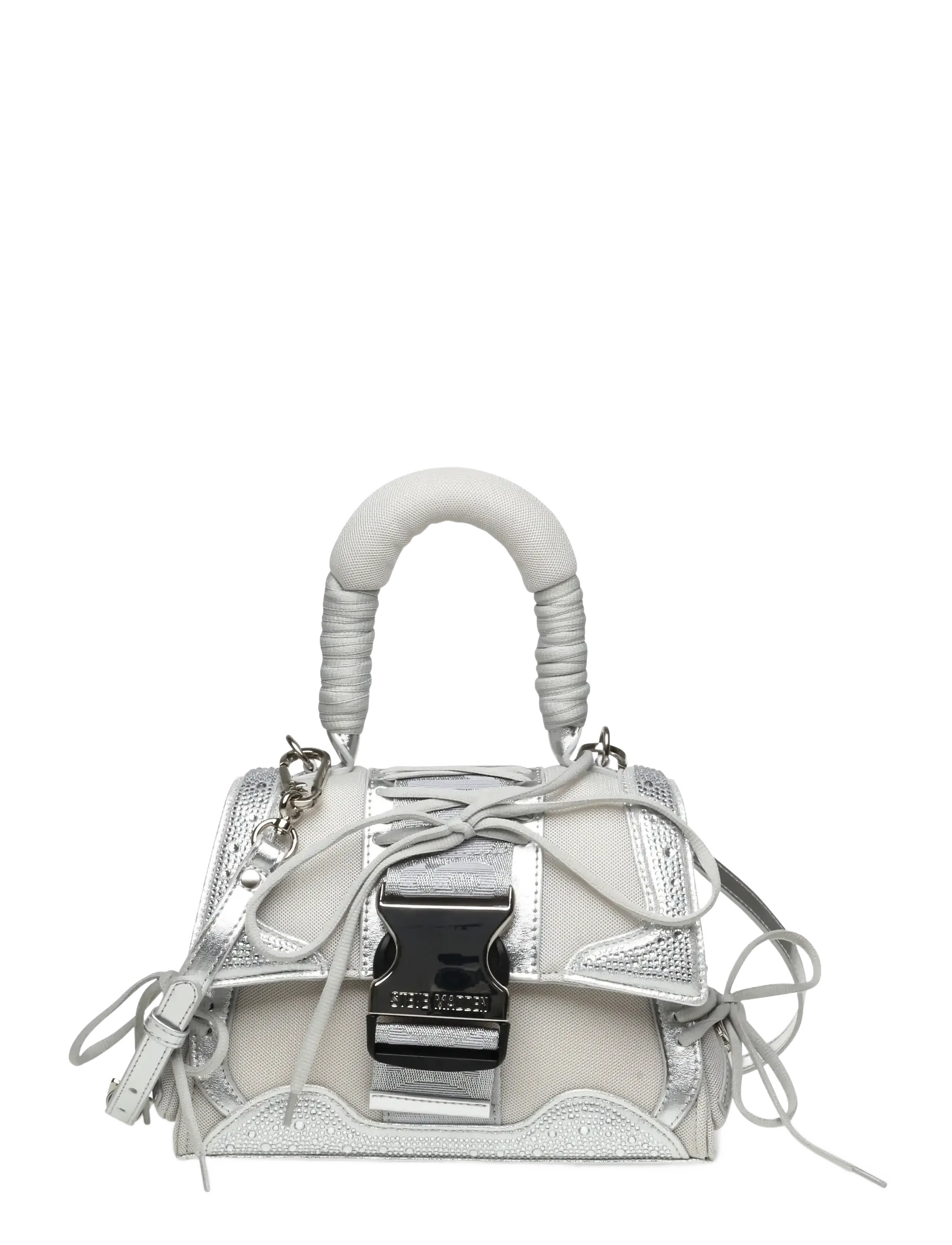 Steve Madden Bdiego - Tasker - WHITE/ SILVER / silver