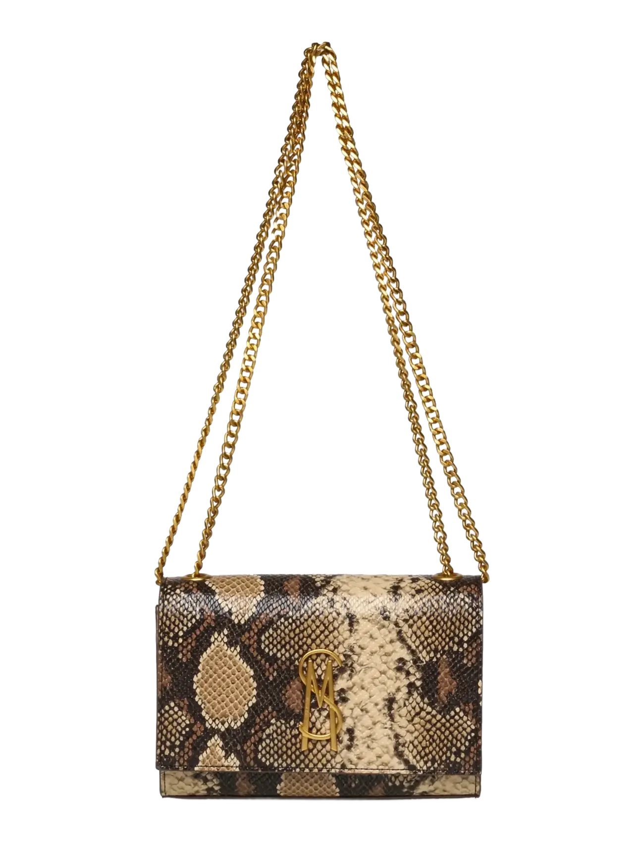 Steve Madden Bramone - Axelremsväskor - SNAKE / beige