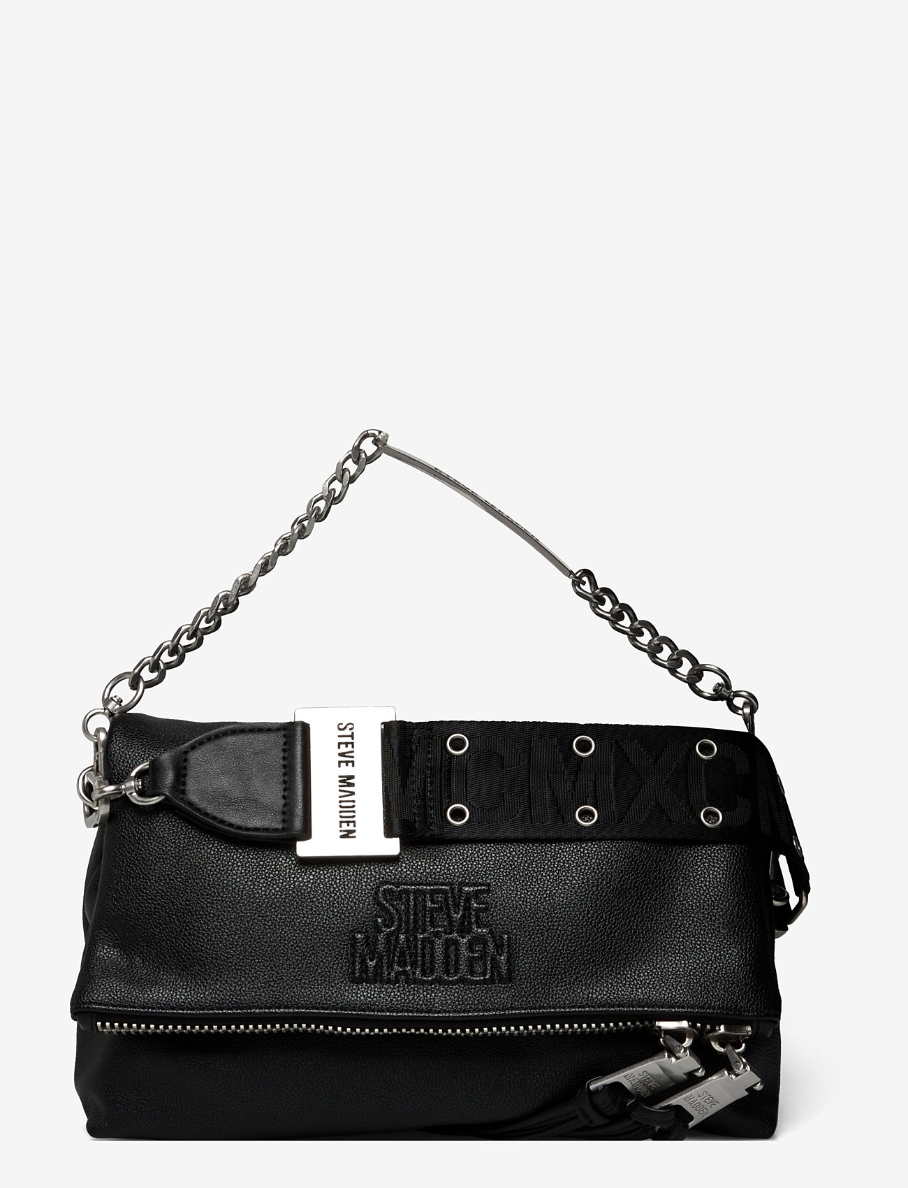 Steve Madden - Bzaggy Crossbody bag - plecu somas - blk/sil - 0