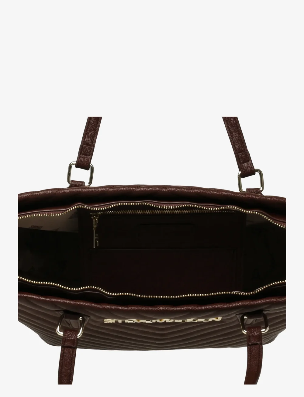 Steve Madden - Bjude-2 - shoppingväskor - brown/gold - 4