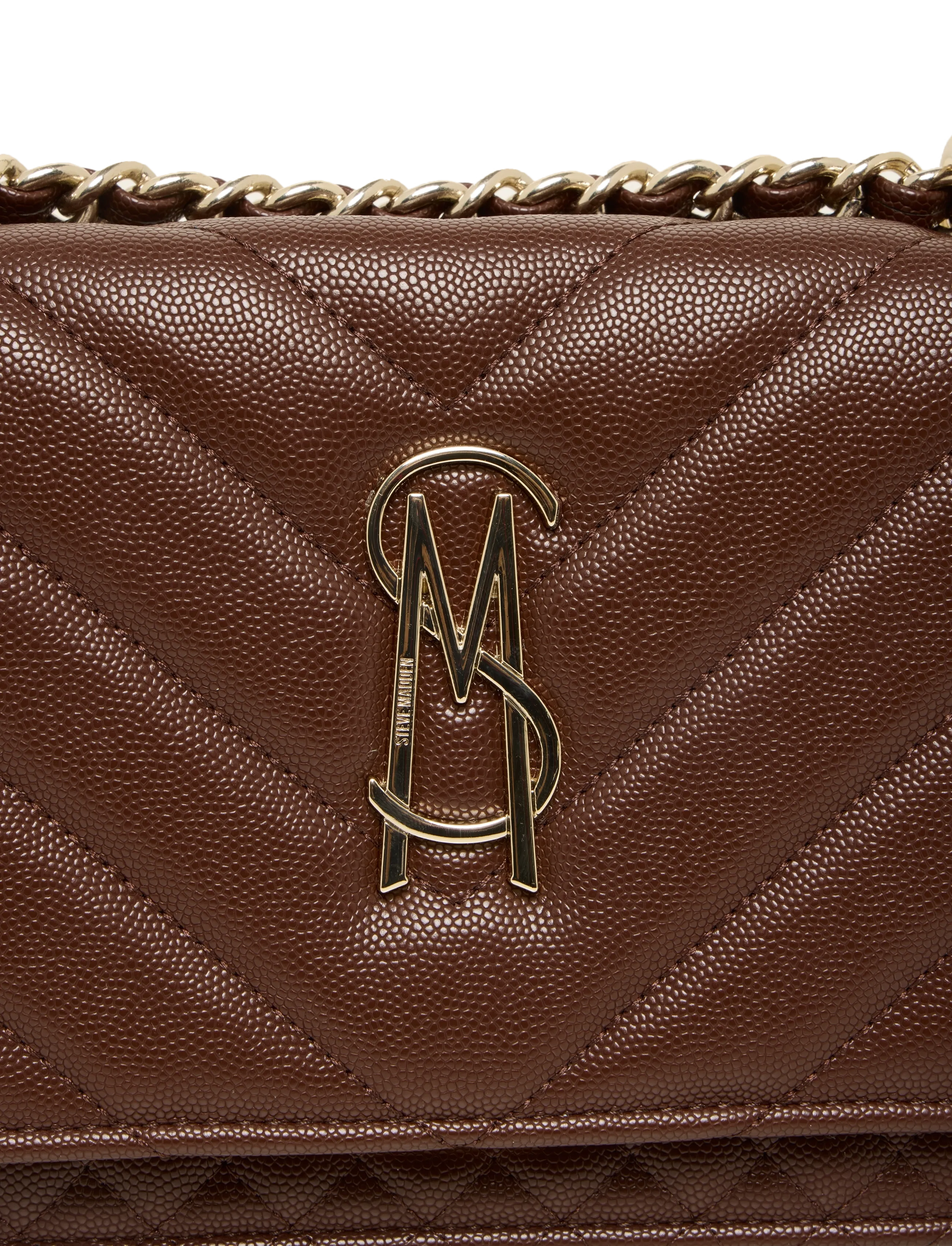 Steve Madden - Bamara-2 - crossbody bags - choc/gld - 2