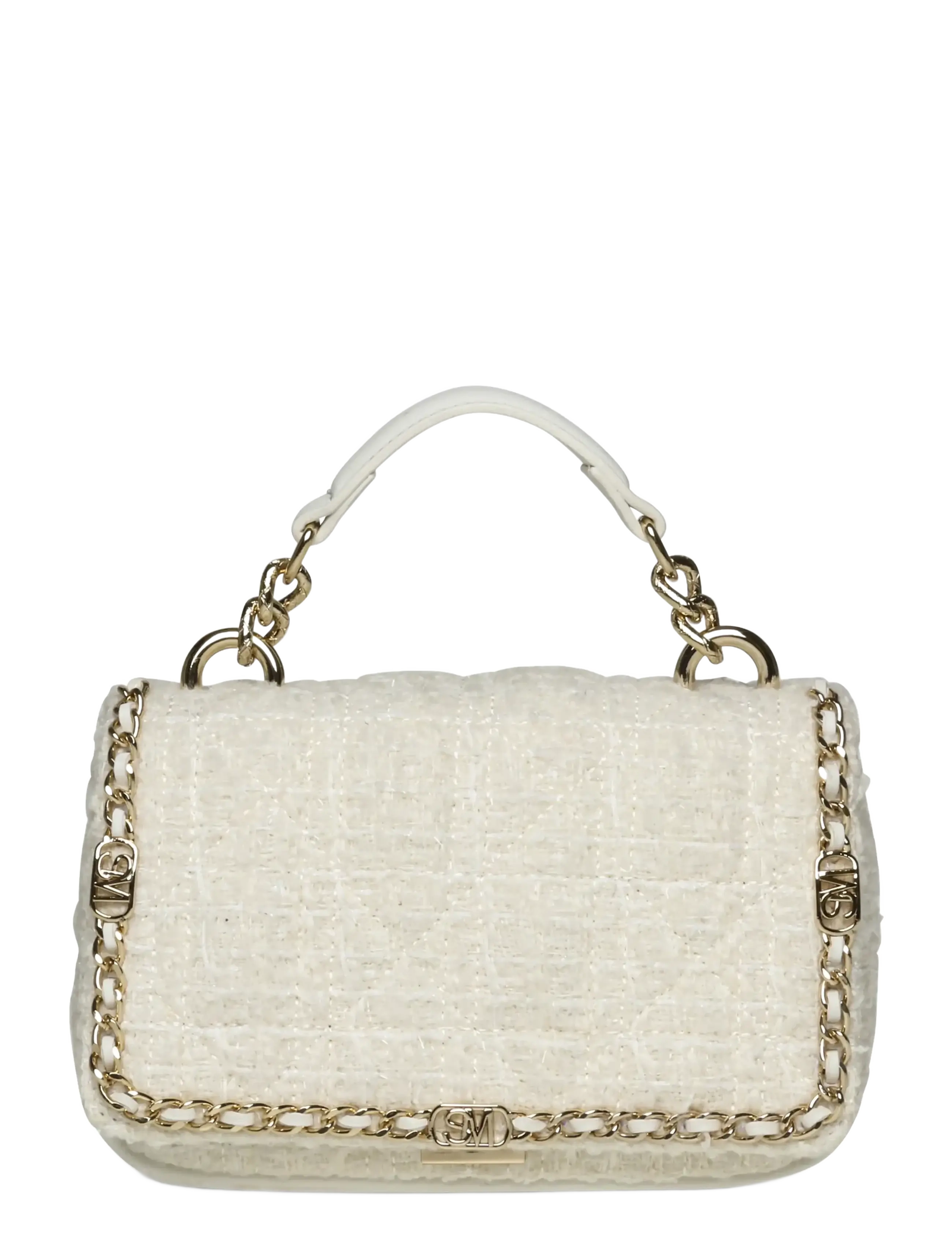 Steve Madden Bgretelt - Skuldervesker - WHT/GLD / white