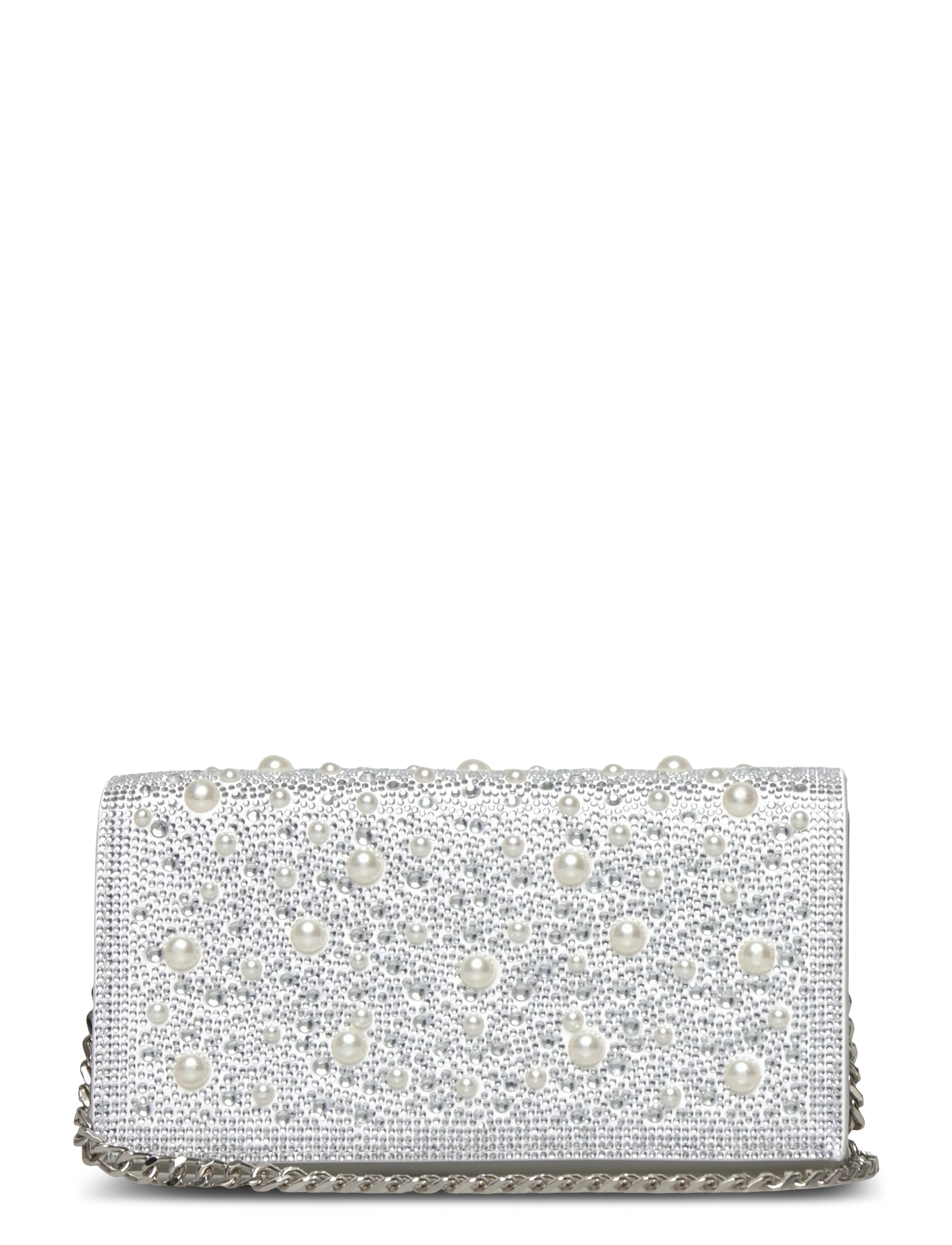 Steve Madden Bforever, One Size, Bags, Silber - Clutches, Frauen