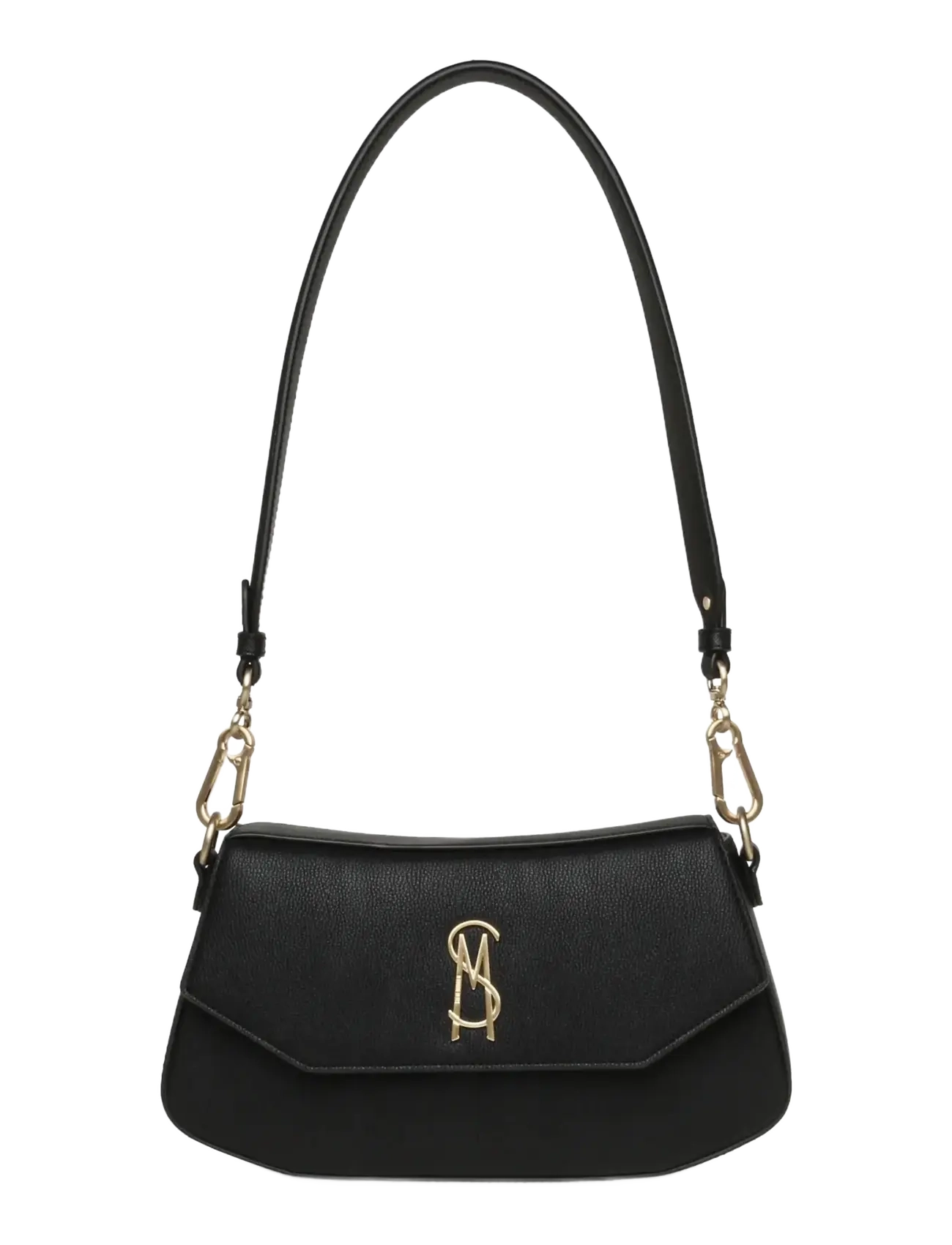 Steve Madden Blyon, Kvinder, Baguette Skuldertaske, Sort, Str: ONE SIZE