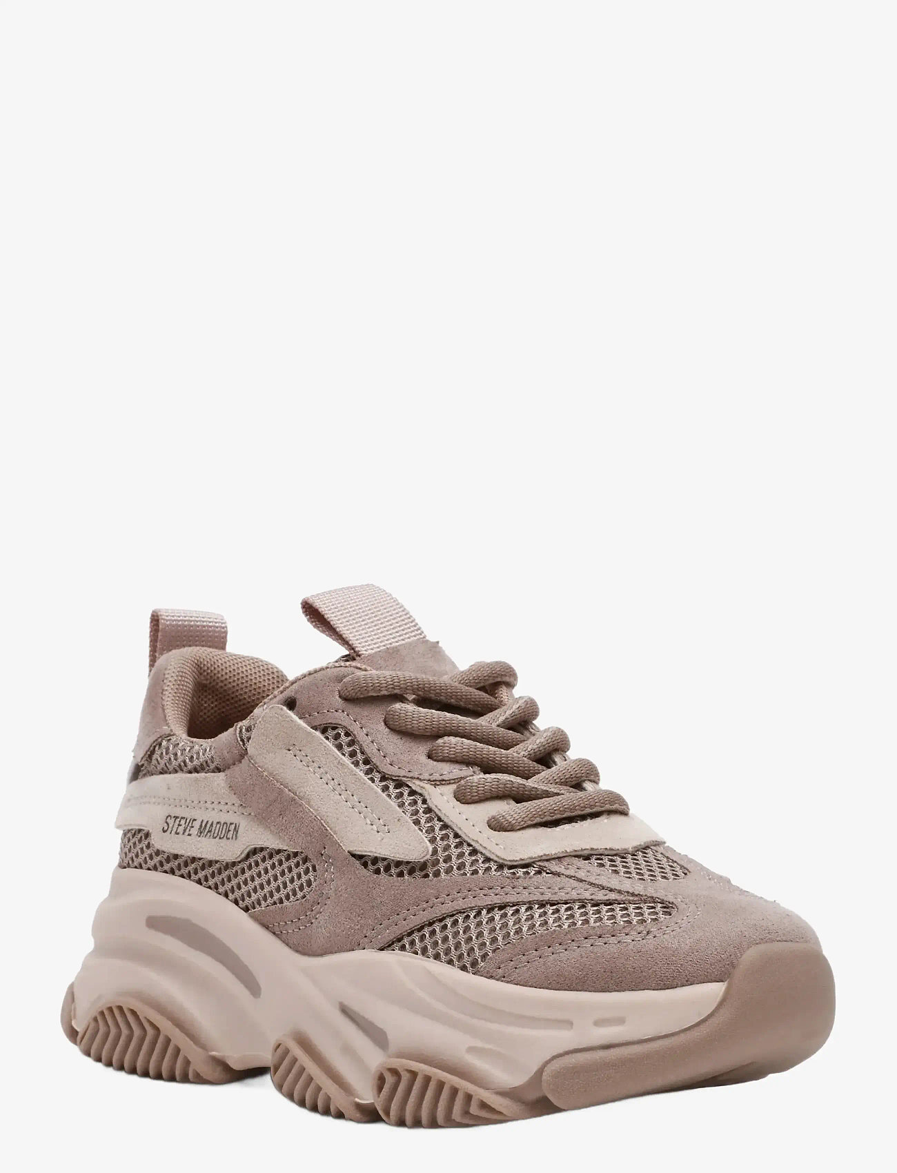 Steve Madden - Jpossession - låga sneakers - taupe/gry suede - 0