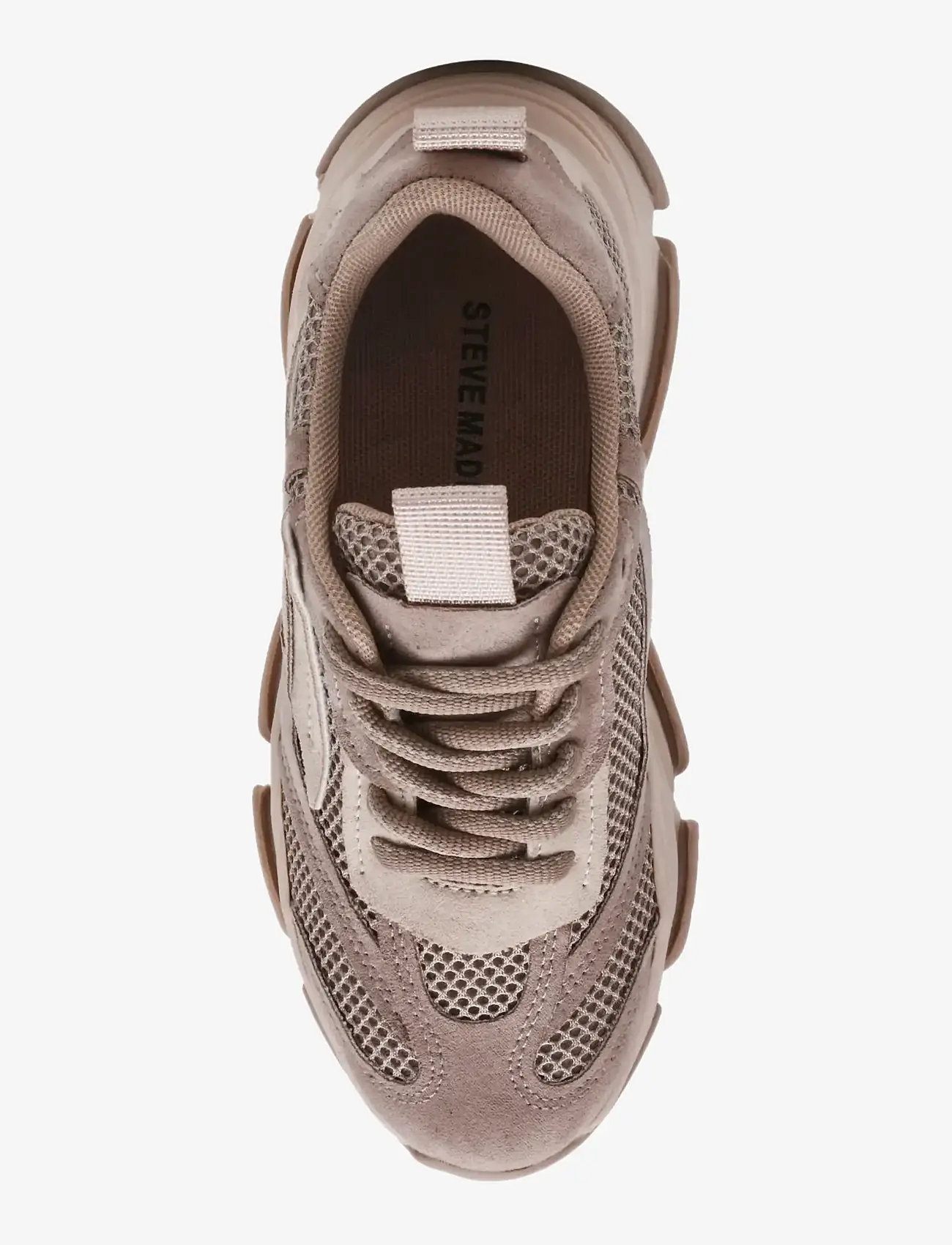 Steve Madden - Jpossession - låga sneakers - taupe/gry suede - 5