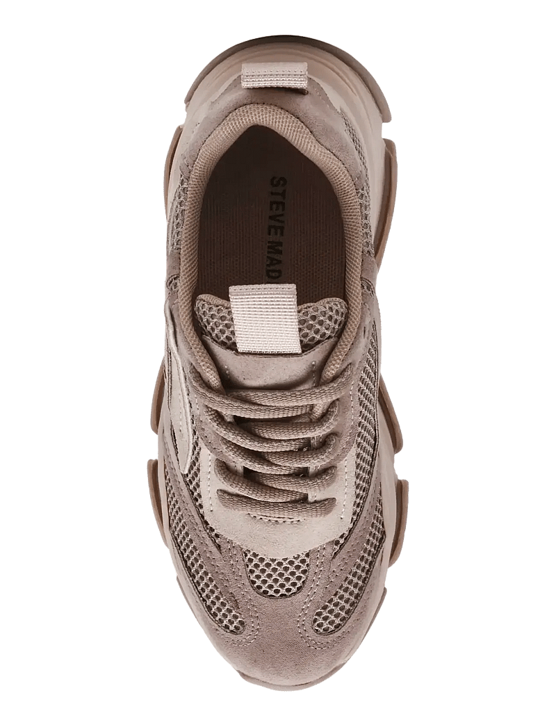 Steve Madden - Jpossession - låga sneakers - taupe/gry suede - 5
