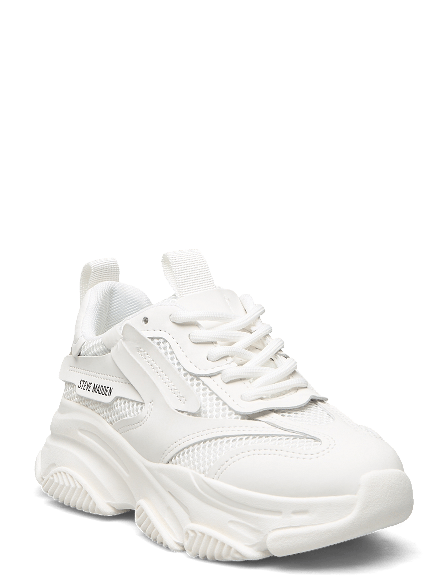 Steve Madden - Jpossession - lágir strigaskór - white - 0