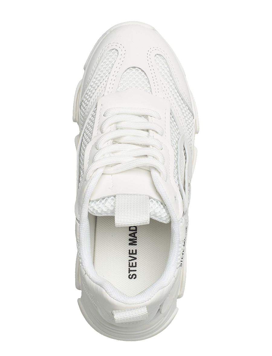 Steve Madden - Jpossession - lágir strigaskór - white - 3