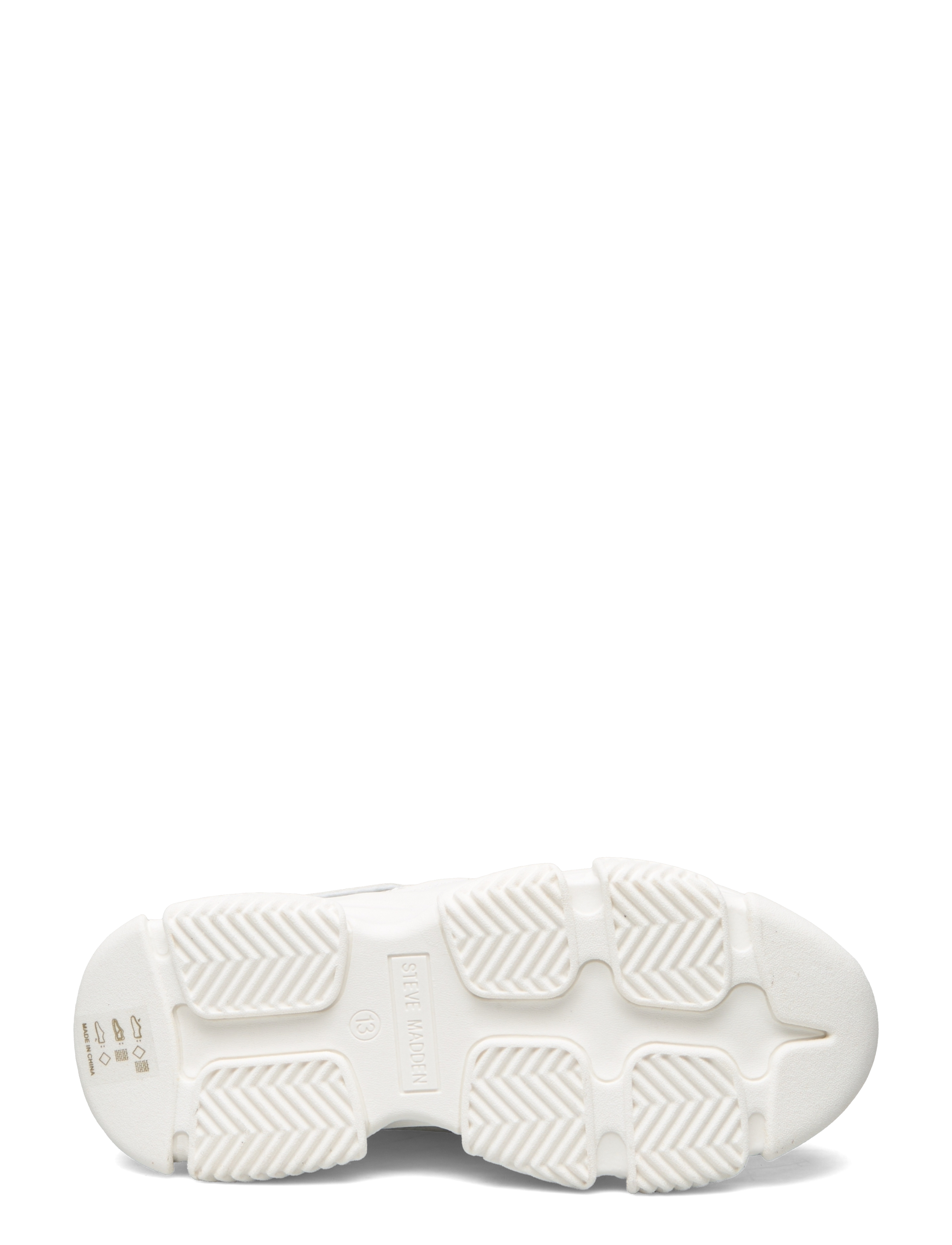 Steve Madden - Jpossession - lágir strigaskór - white - 4