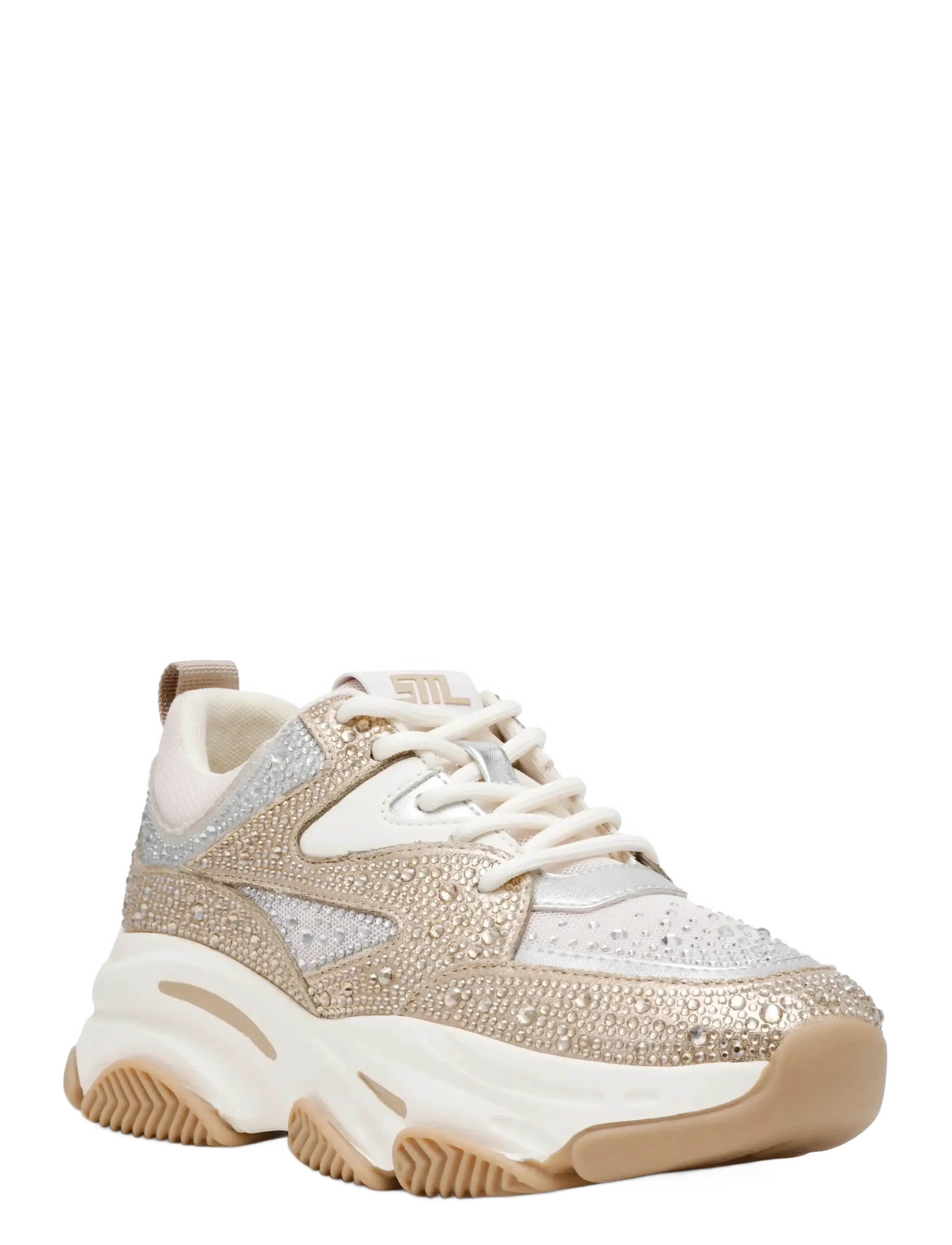 Steve Madden Jprivy - Jalanõud - SILVER/GOLD CREAM / gold