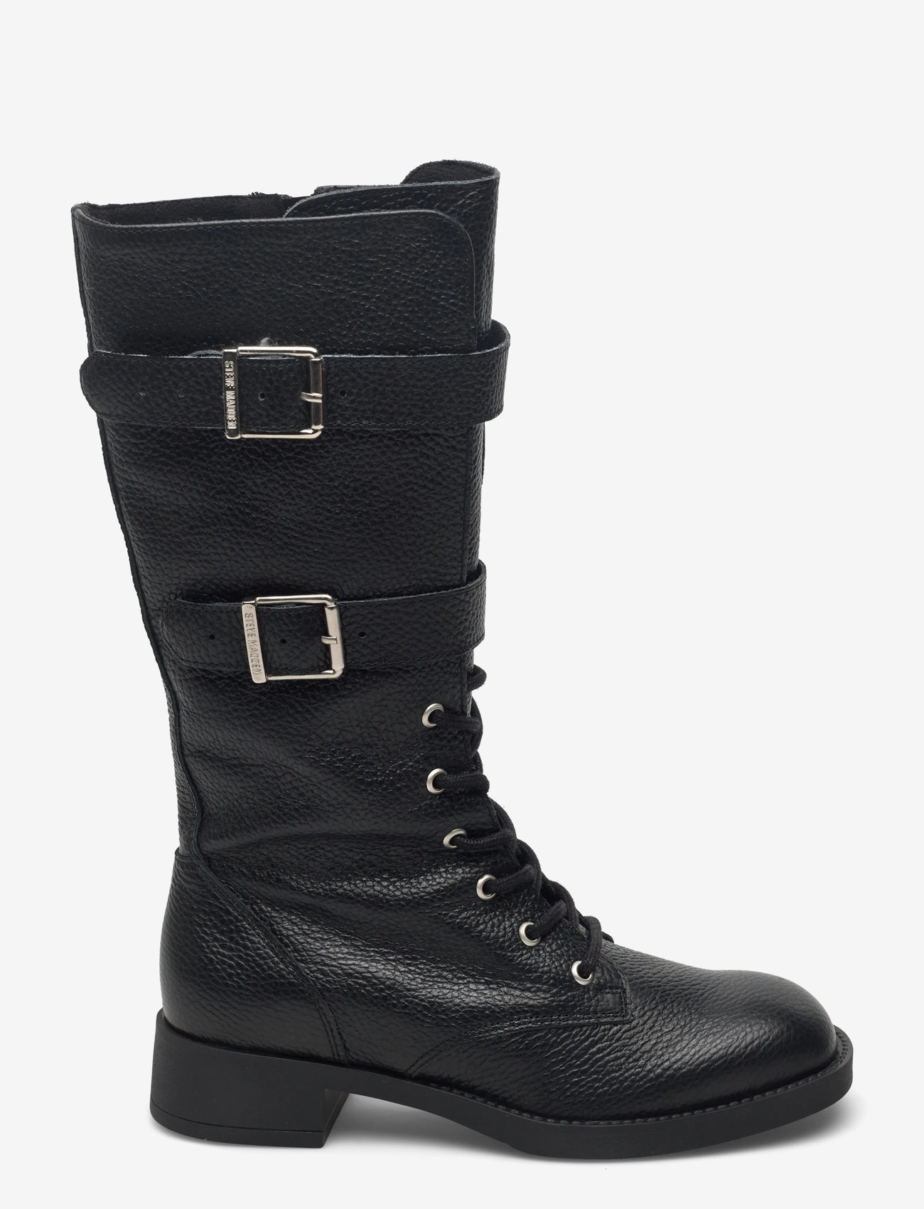 Steve Madden - Zoey - langskaftede støvler - black/black leather - 1