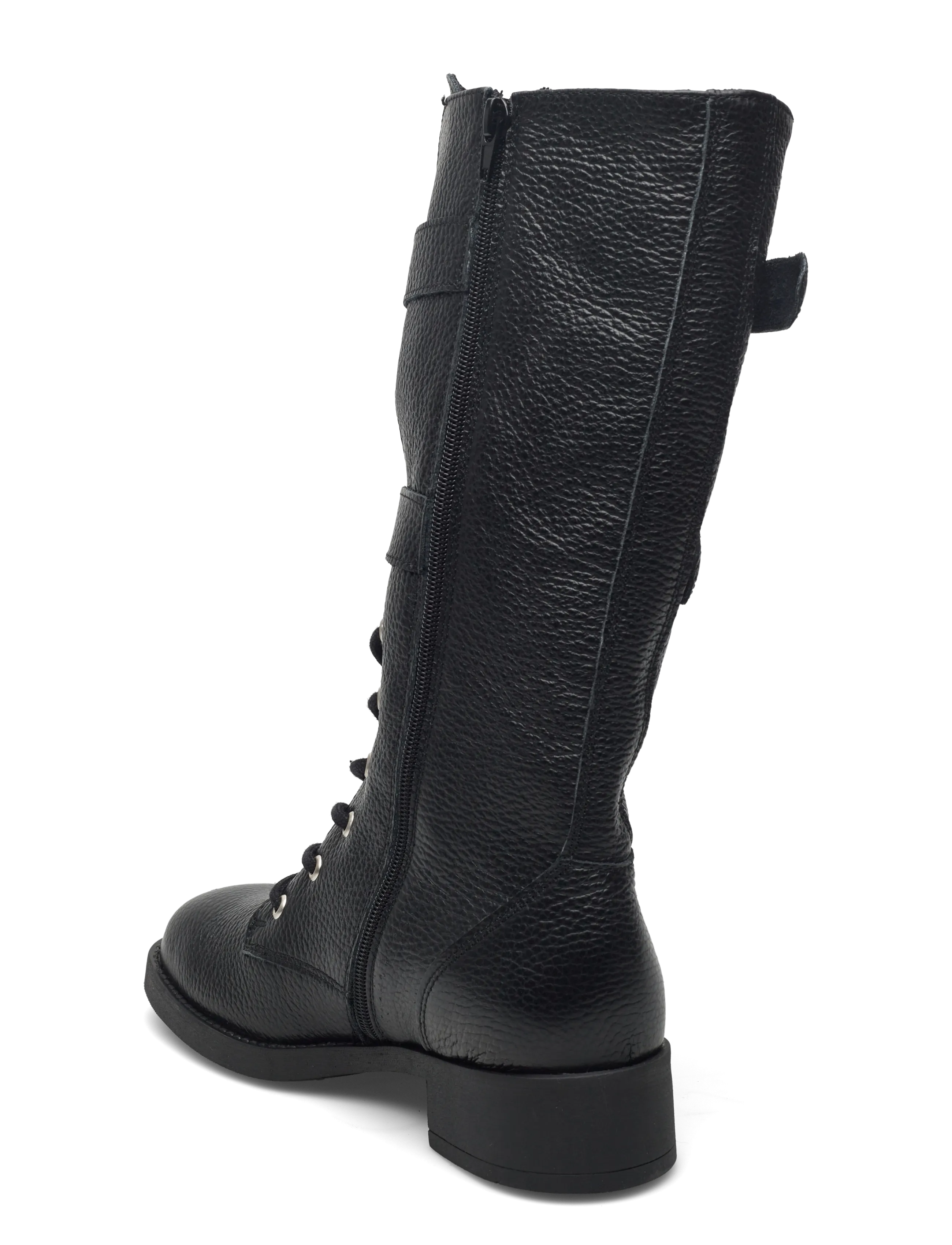 Steve Madden - Zoey - festtøj til outletpriser - black/black leather - 2