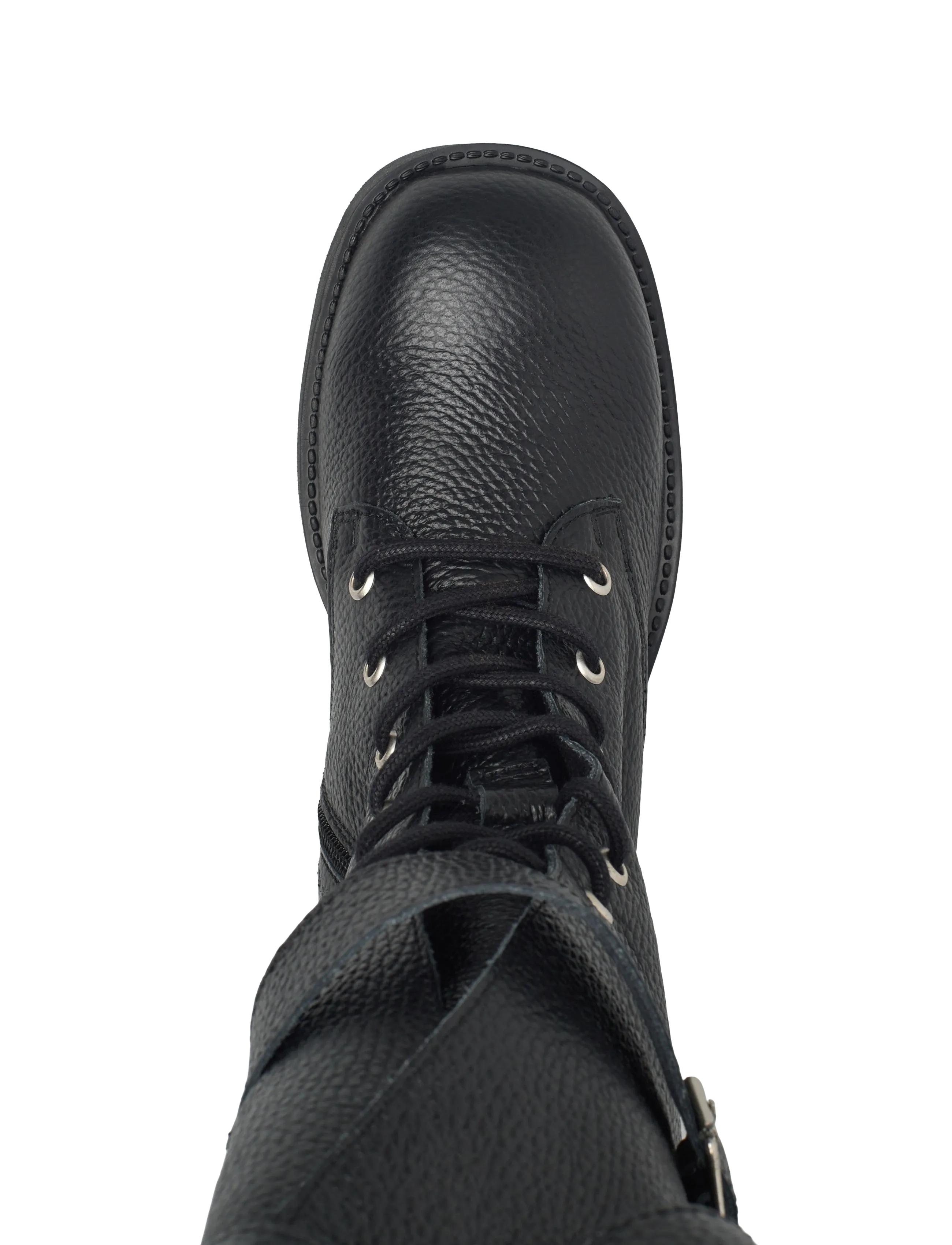 Steve Madden - Zoey - festtøj til outletpriser - black/black leather - 3