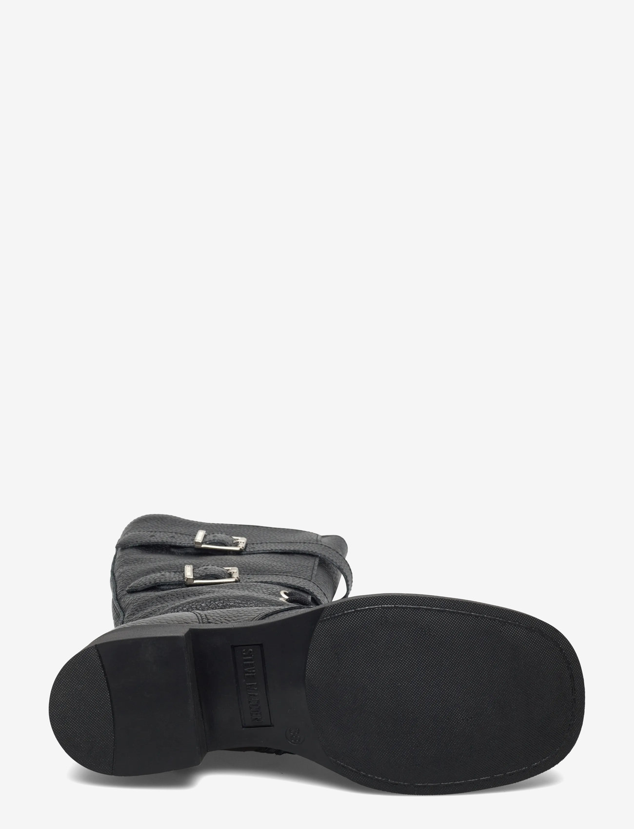 Steve Madden - Zoey - langskaftede støvler - black/black leather - 4