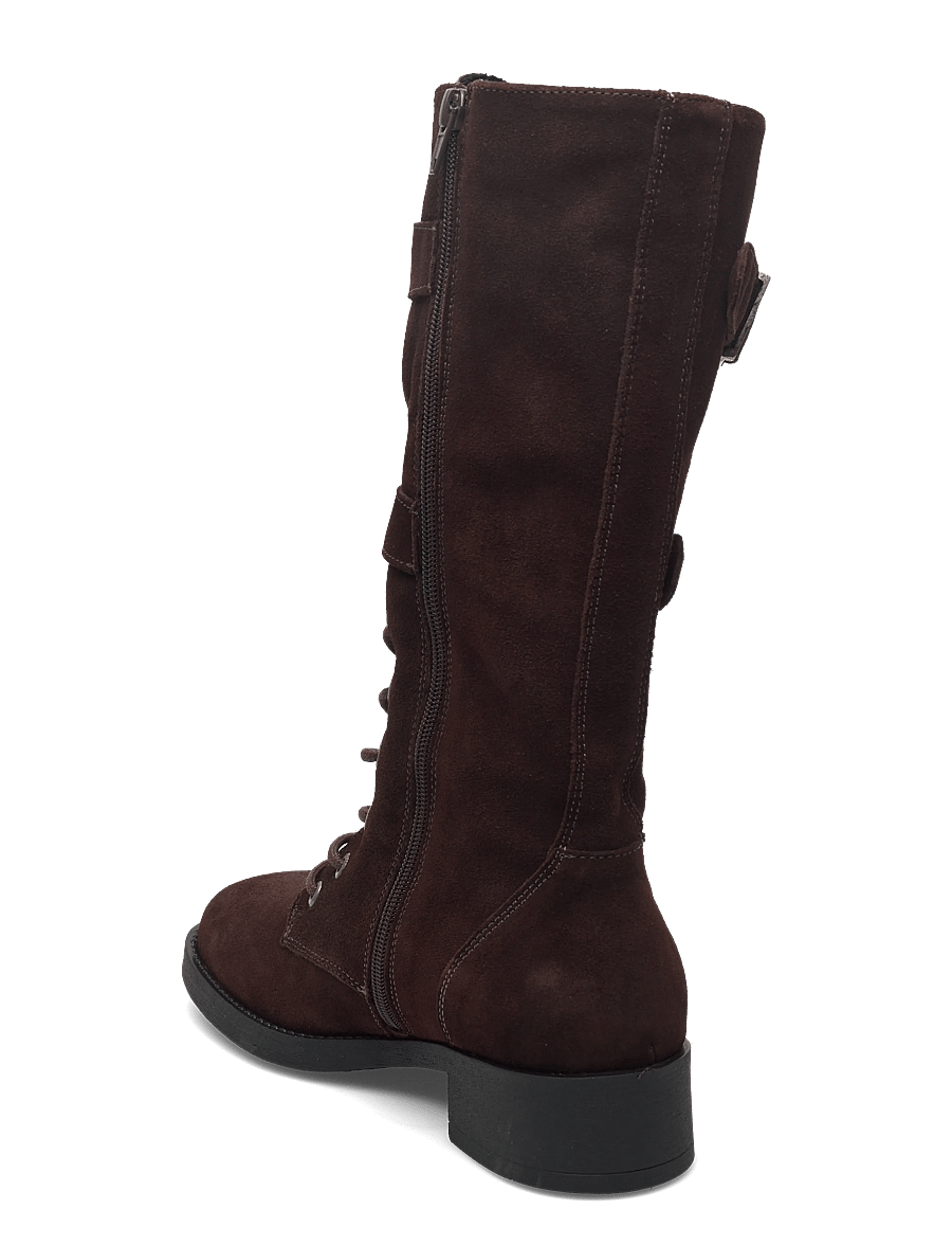 Steve Madden - Zoey - kniehohe stiefel - brown suede - 2
