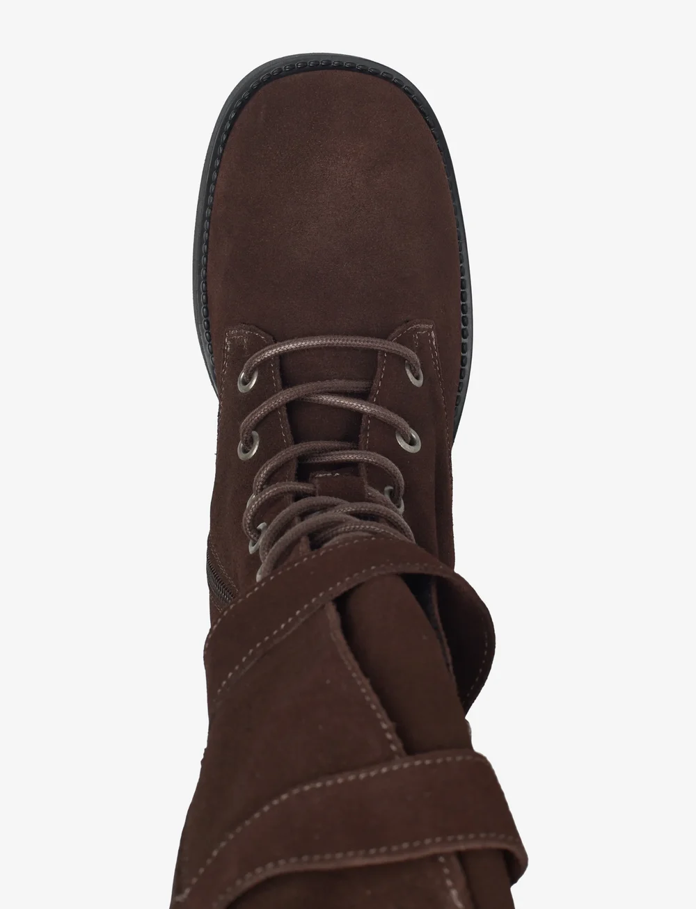 Steve Madden - Zoey - kniehohe stiefel - brown suede - 3